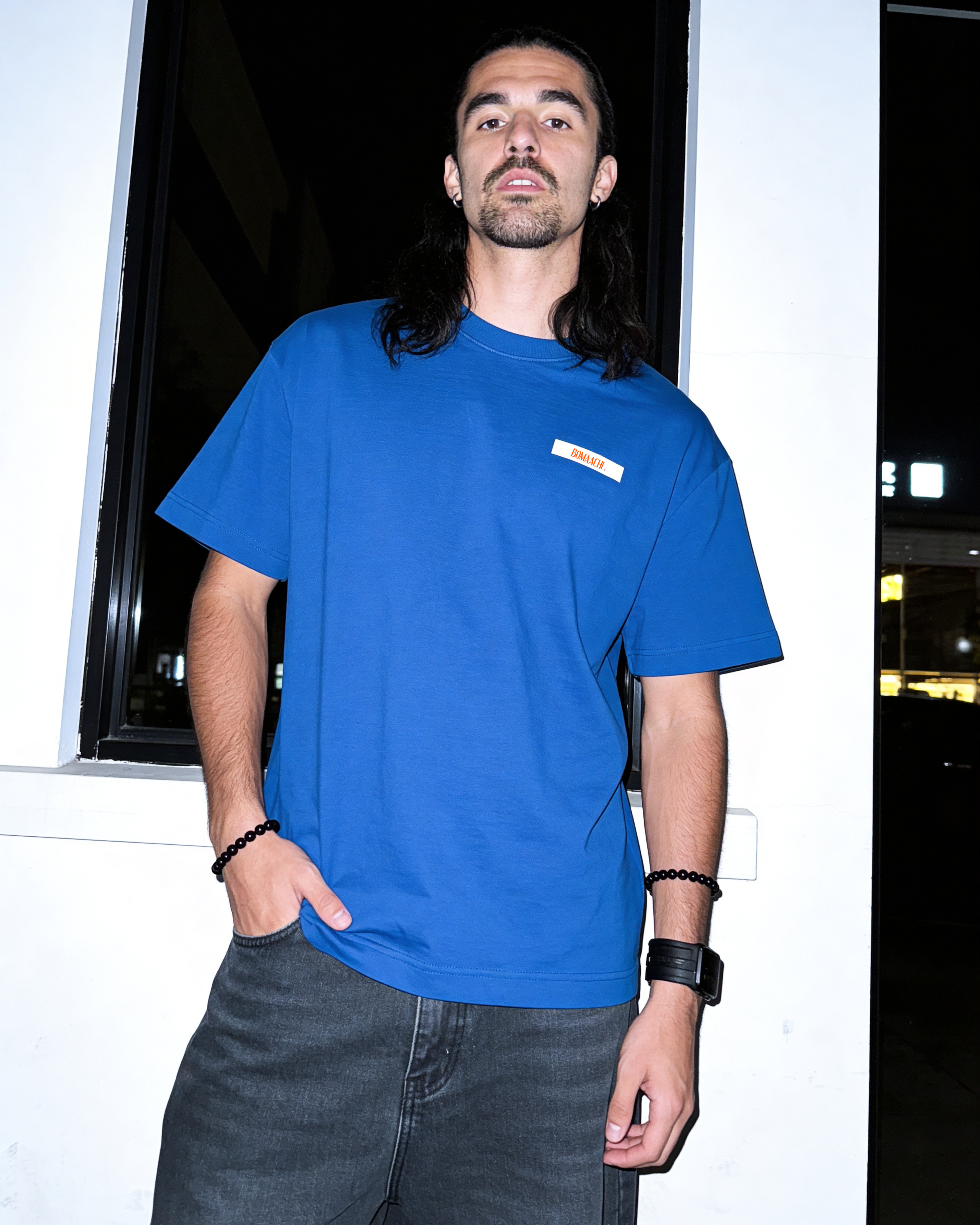 Traffic was crazy blue