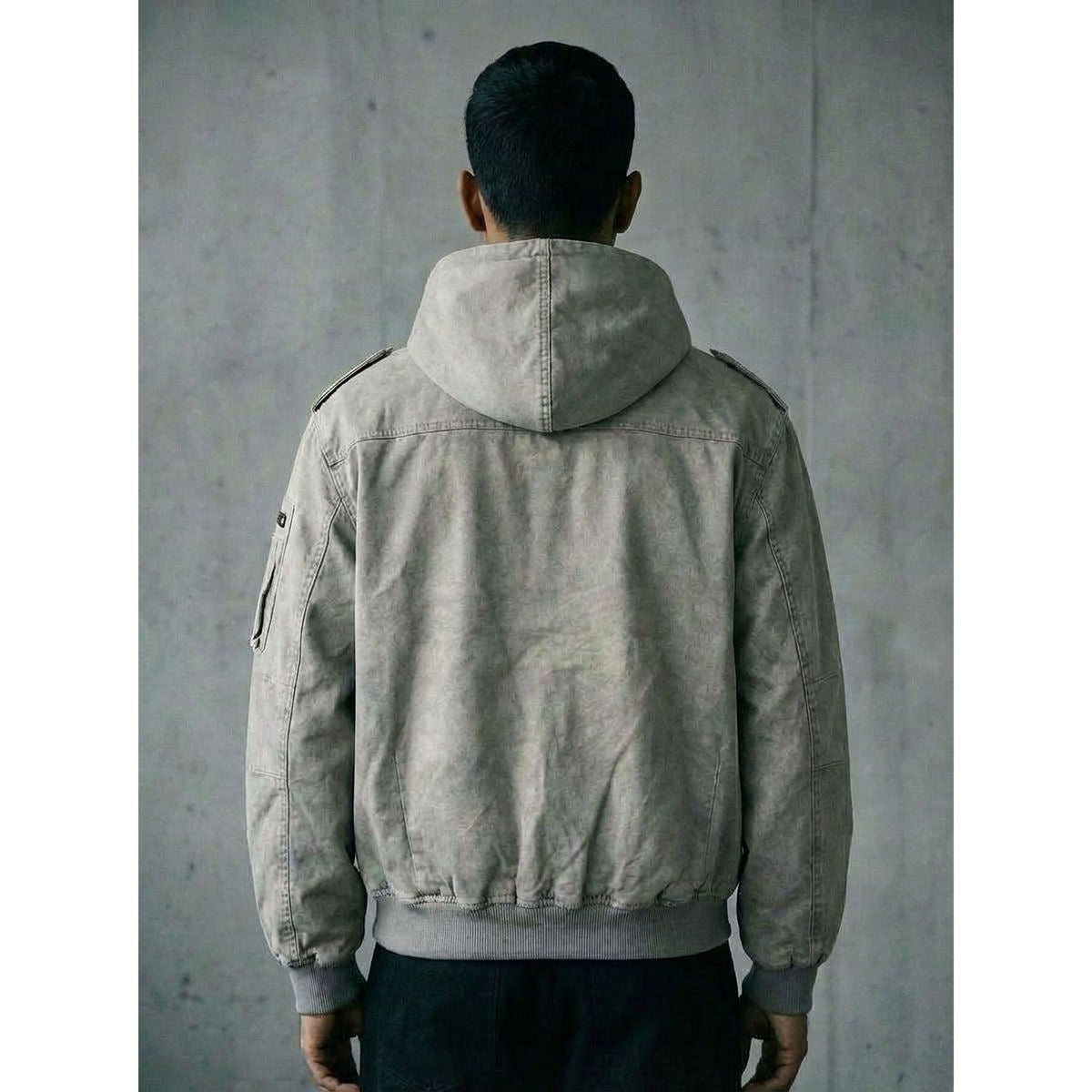 FIELD BOMBER JACKET - STONE