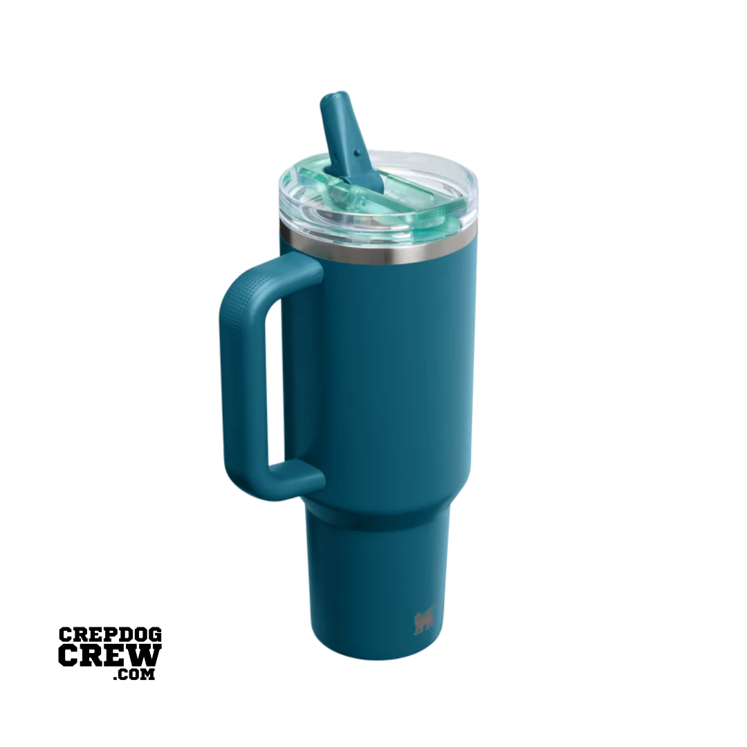 STANLEY TUMBLER Mug ProTour Flip Straw Coastal Teal 40 oz