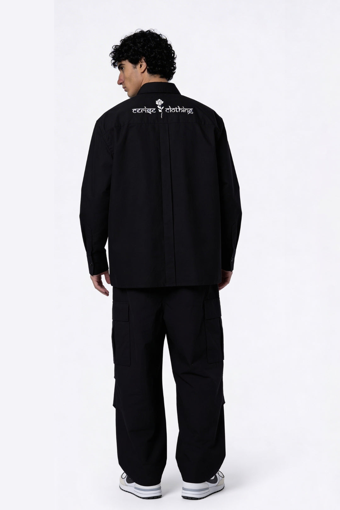CERISE SIGNATURE SHIRT - BLACK