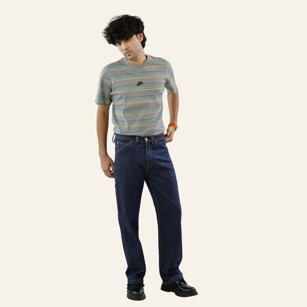 Men's Indigo Jeans - Gold Rush