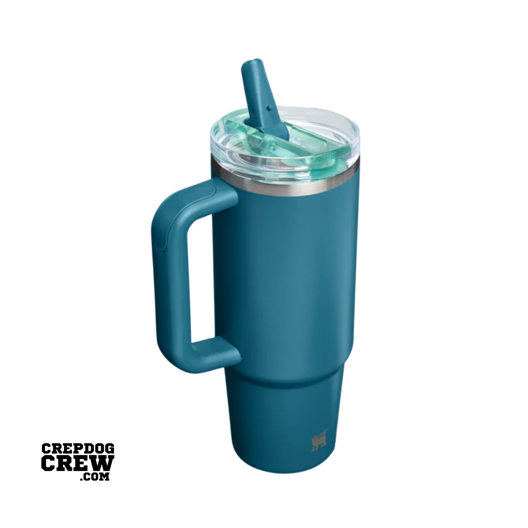 STANLEY TUMBLER Mug ProTour Flip Straw Coastal Teal 30 oz