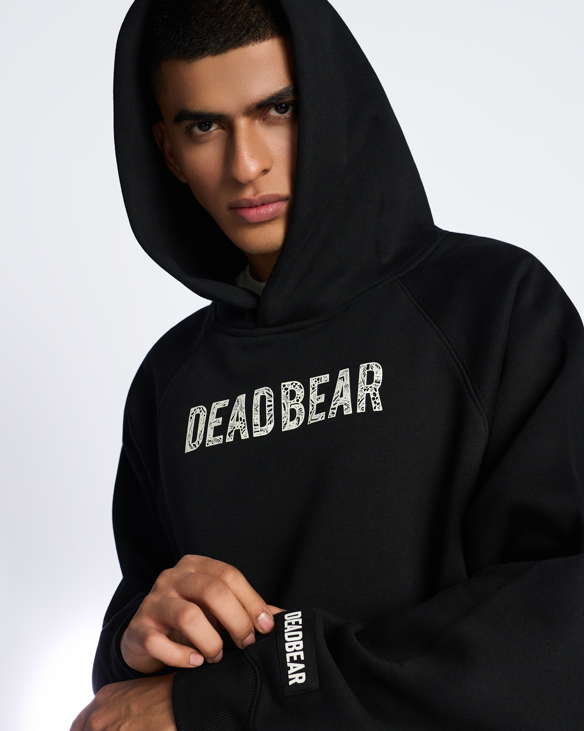 Mandala Hoodie Black