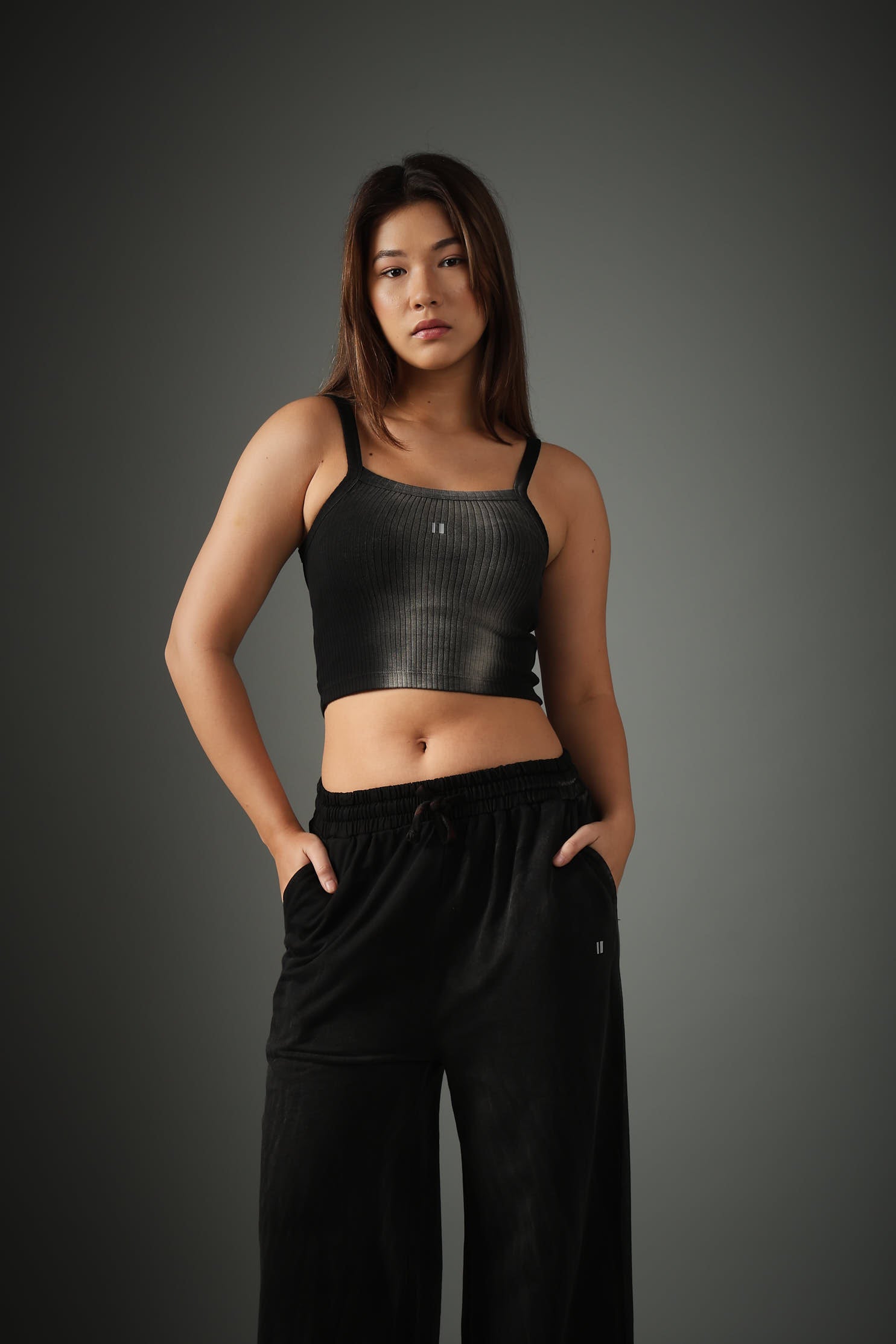 Spray Washed Black Set