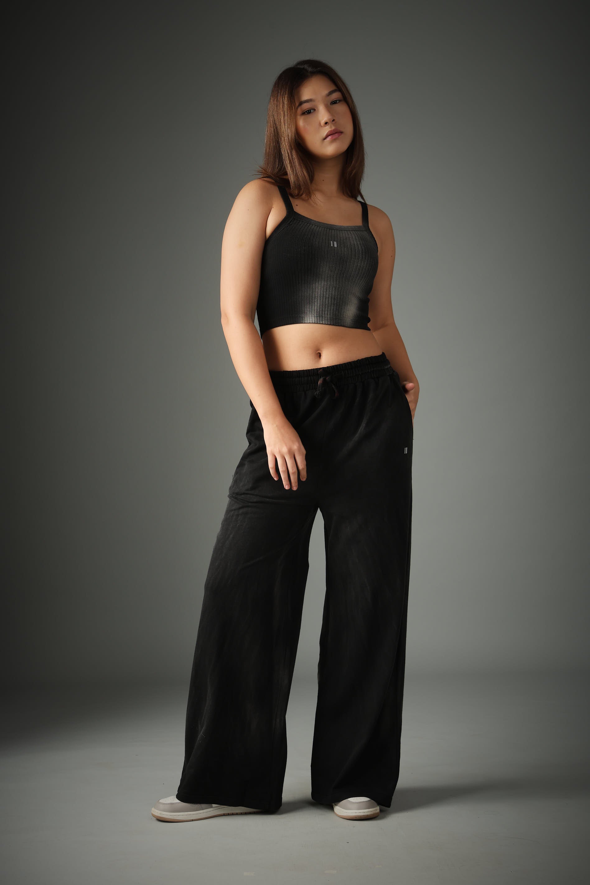 Spray Washed Black Set