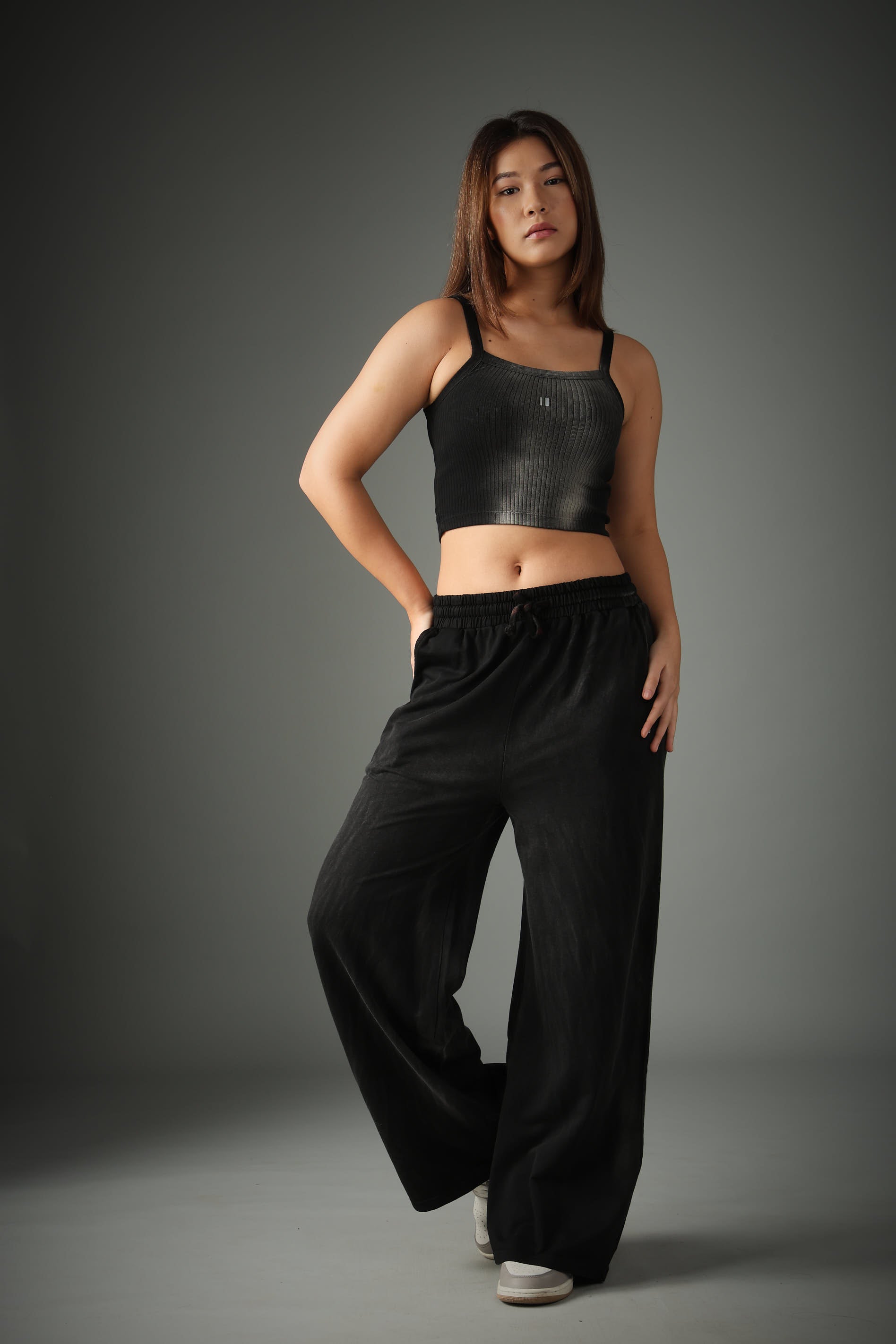 Spray Washed Black Set