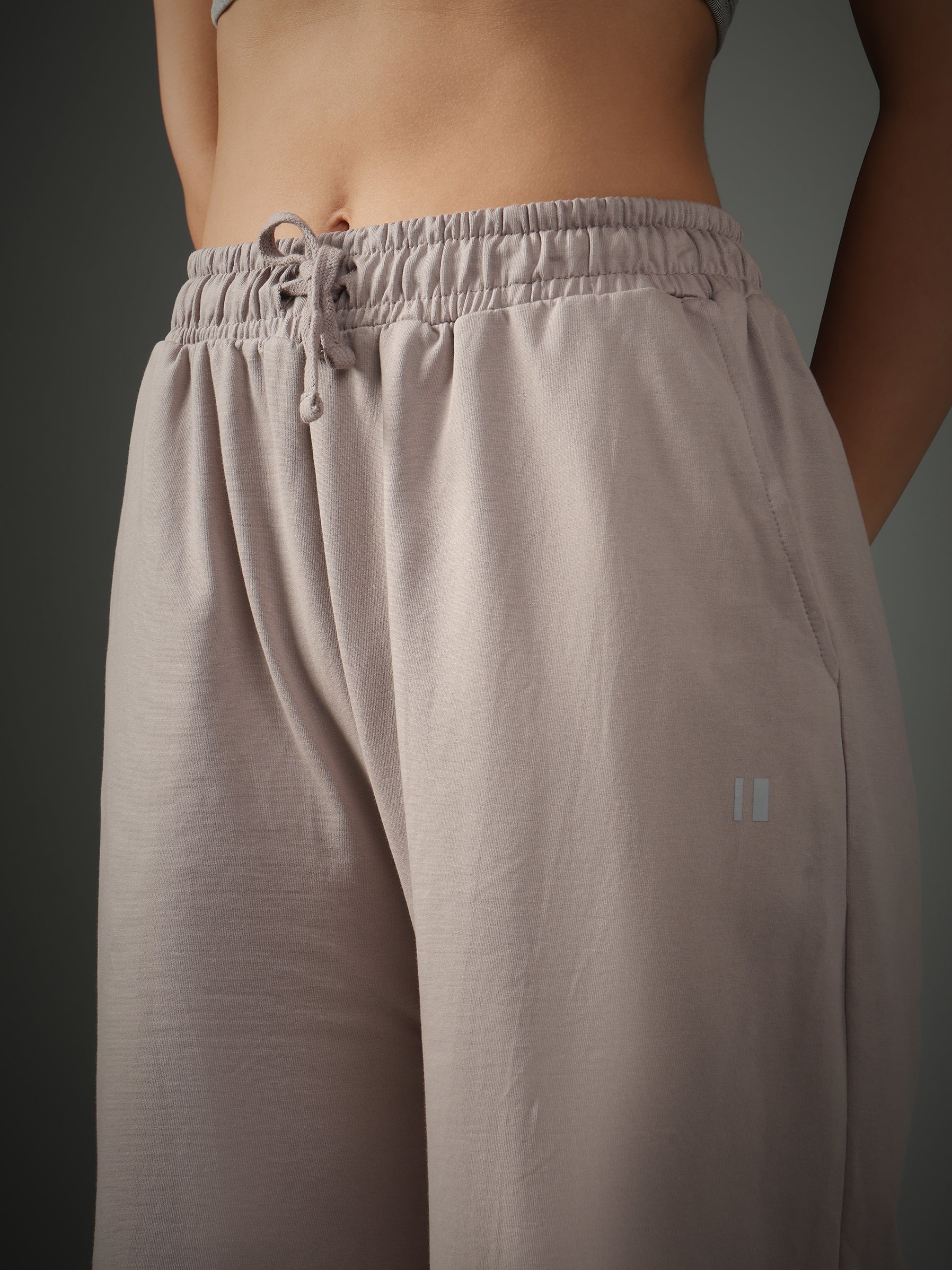 Solid Sweatpants Beige