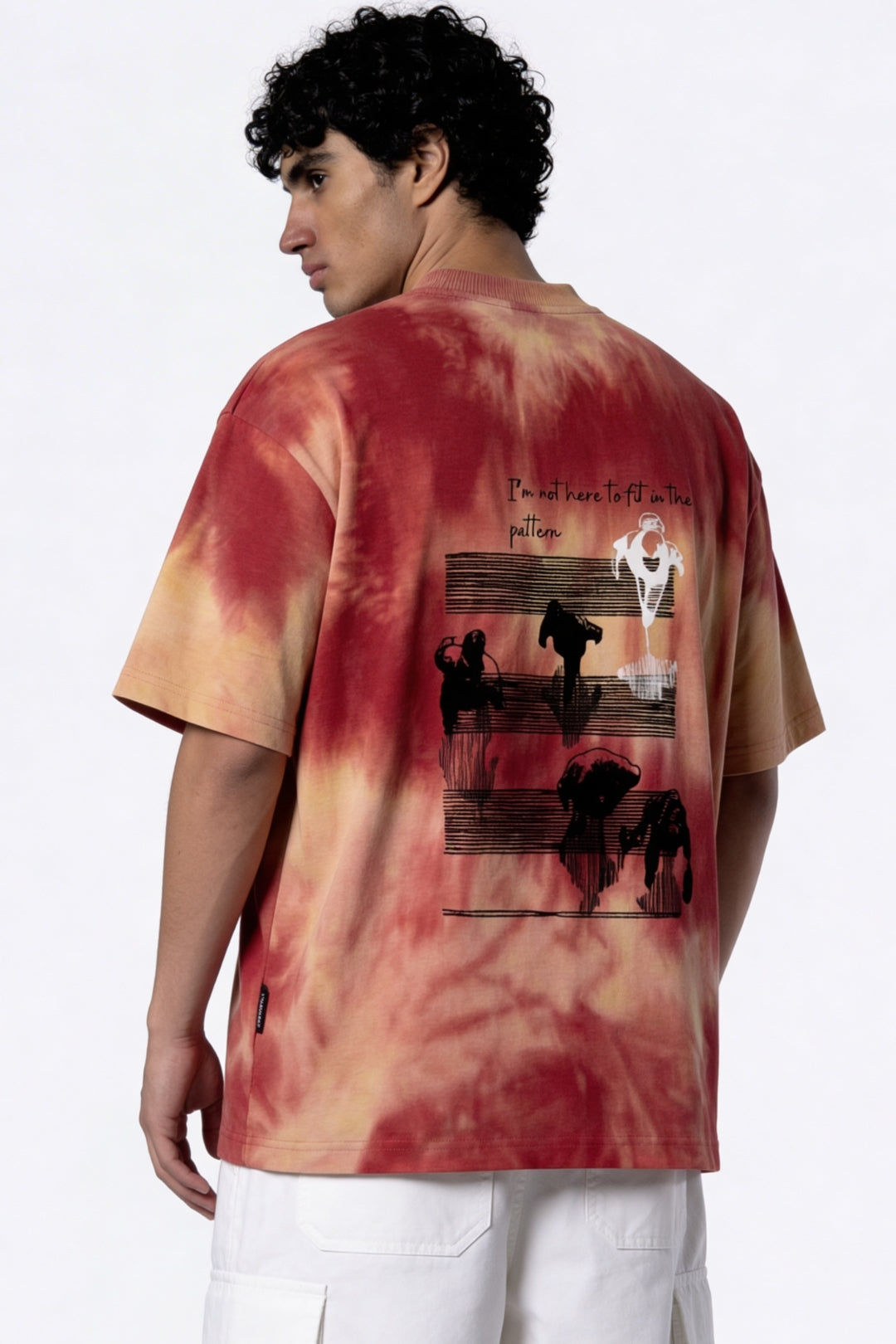 CERISE ANOMALLY TEE