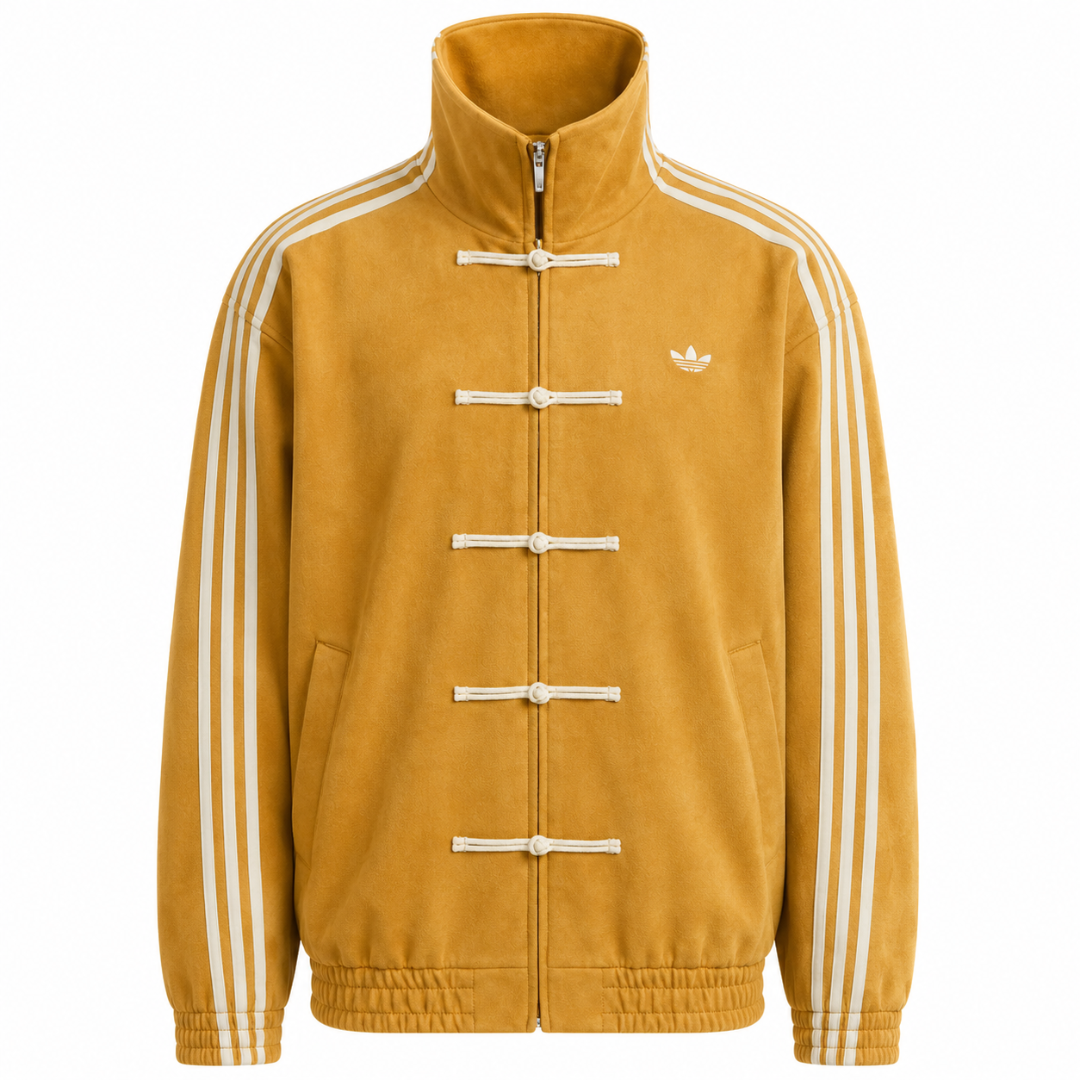 ADIDAS ORIGINALS CTT Chinese Track Top Casual Jacket Yellow