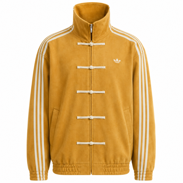 ADIDAS ORIGINALS CTT Chinese Track Top Casual Jacket Yellow