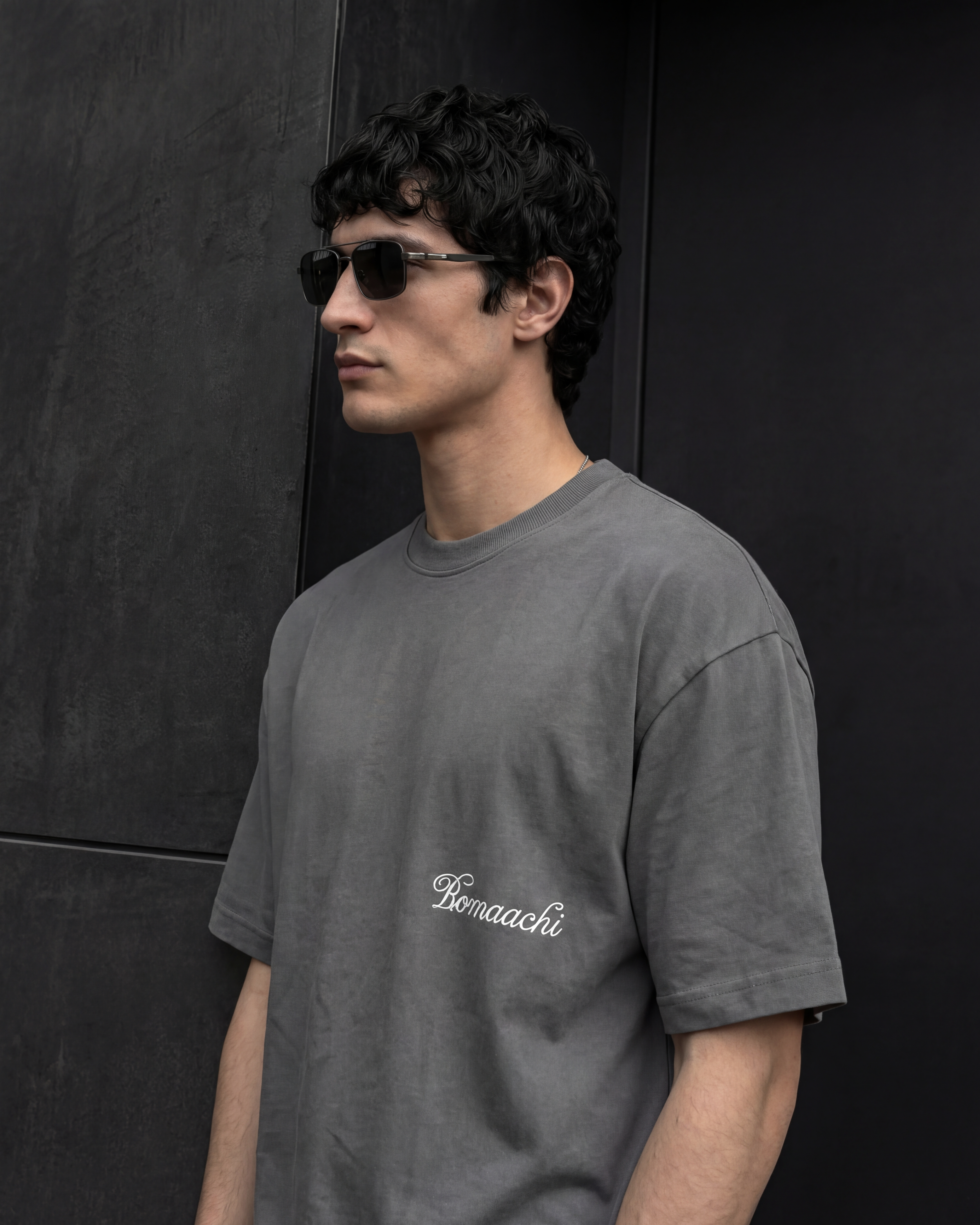 Blank Steel Grey T-shirt