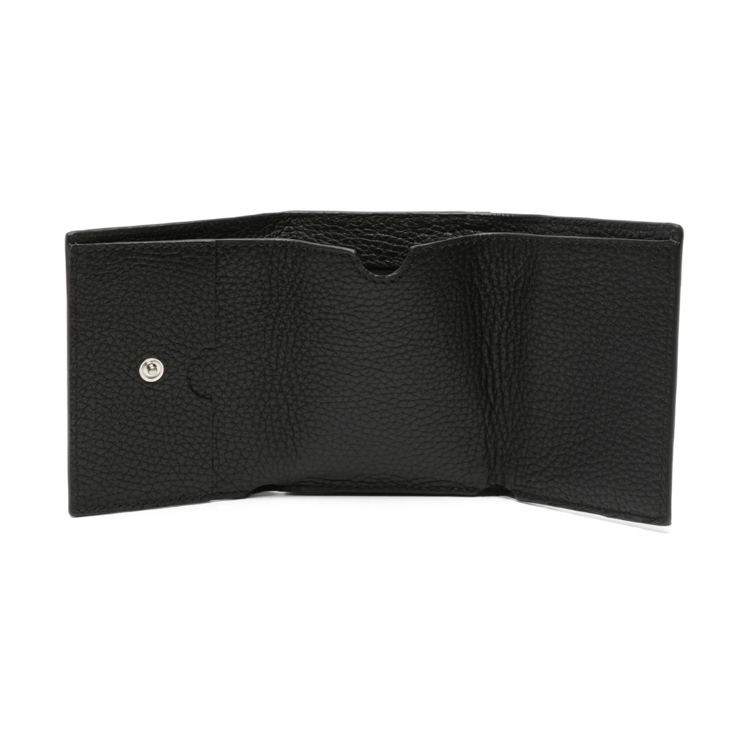 OFF WHITE 3D DIAG STRIPE CARD HOLDER BLACK