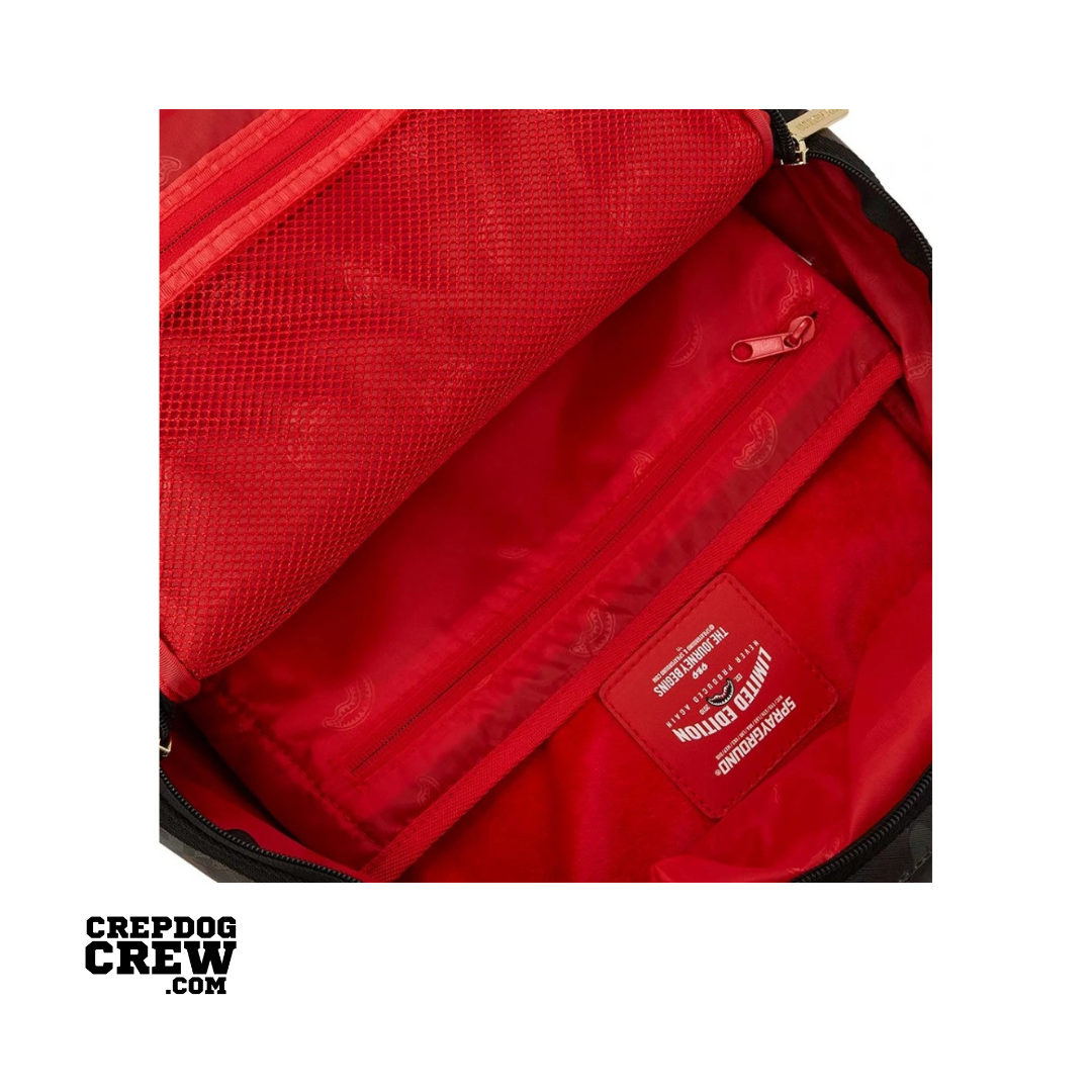 SPRAYGROUND CAMO BRANDED DLX BACKPACK