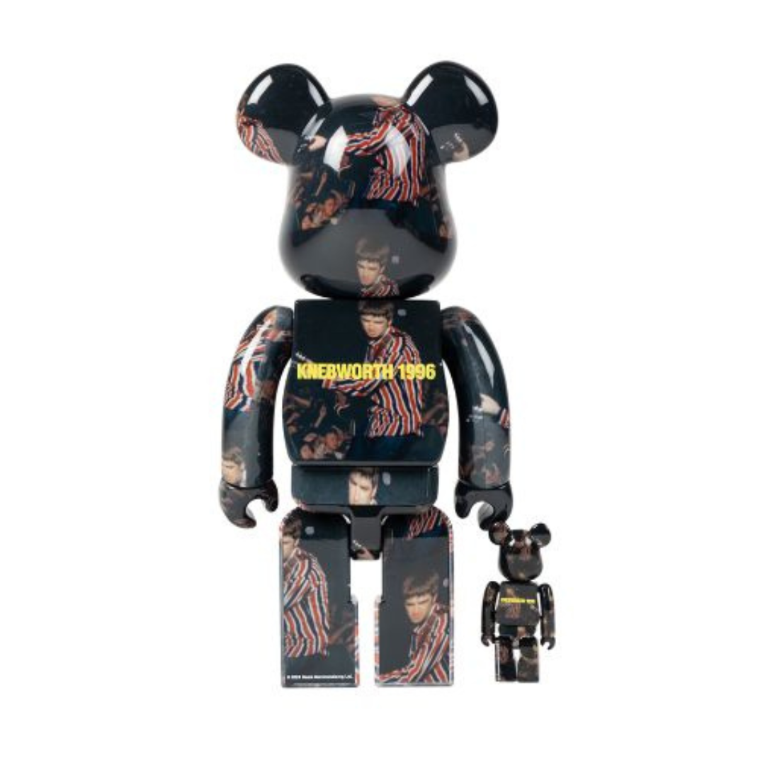 Bearbrick x Oasis Knebworth 1996 (Noel Gallagher) 100% & 400% Set