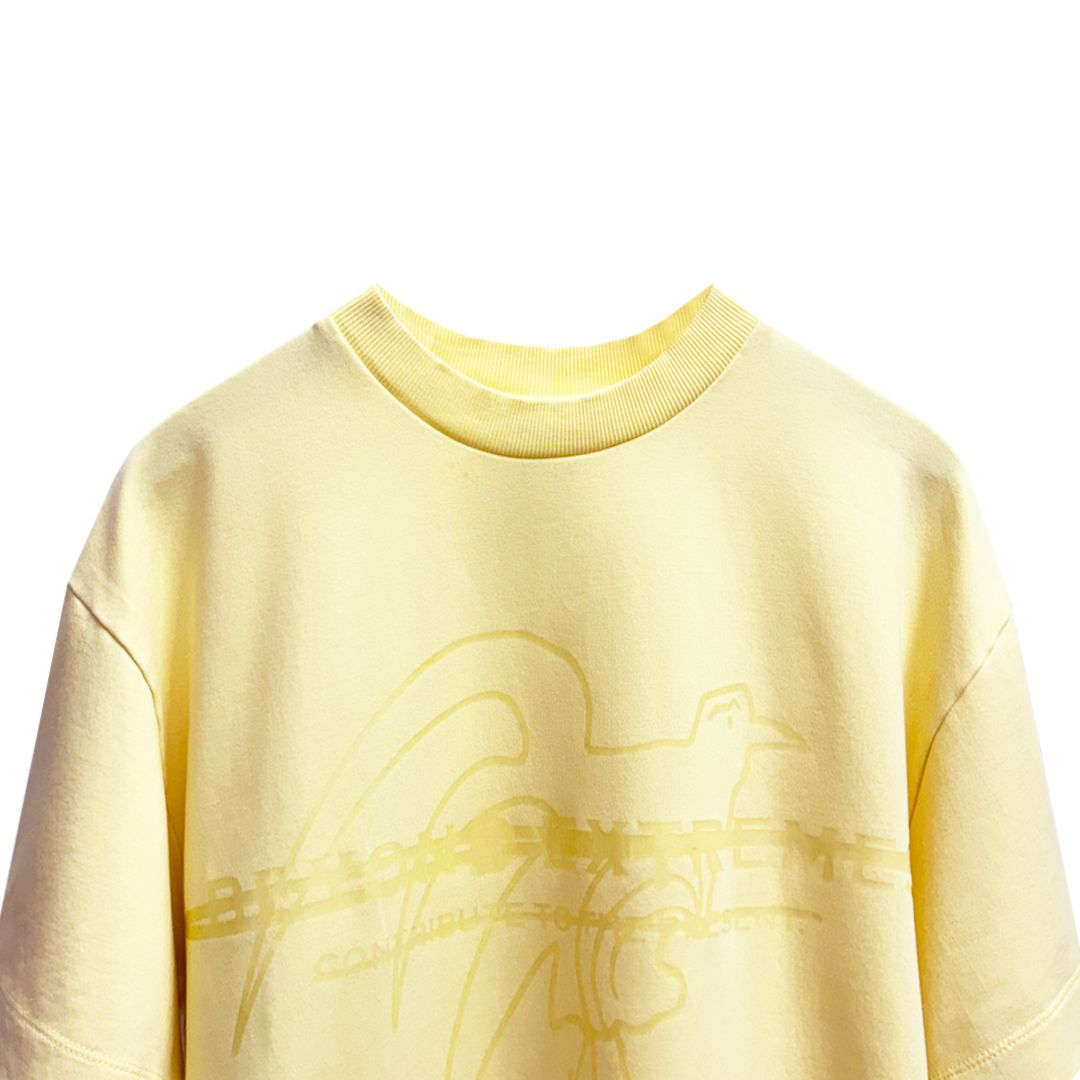 Leap of Faith T-shirt in Yellow [Unisex]