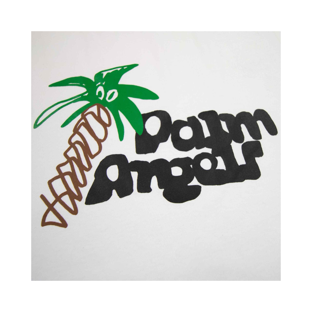 Palm Angels Sketchy Logo T-Shirt White