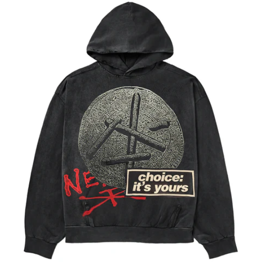 Travis Scott Cactus Jack Choice Hoodie Black