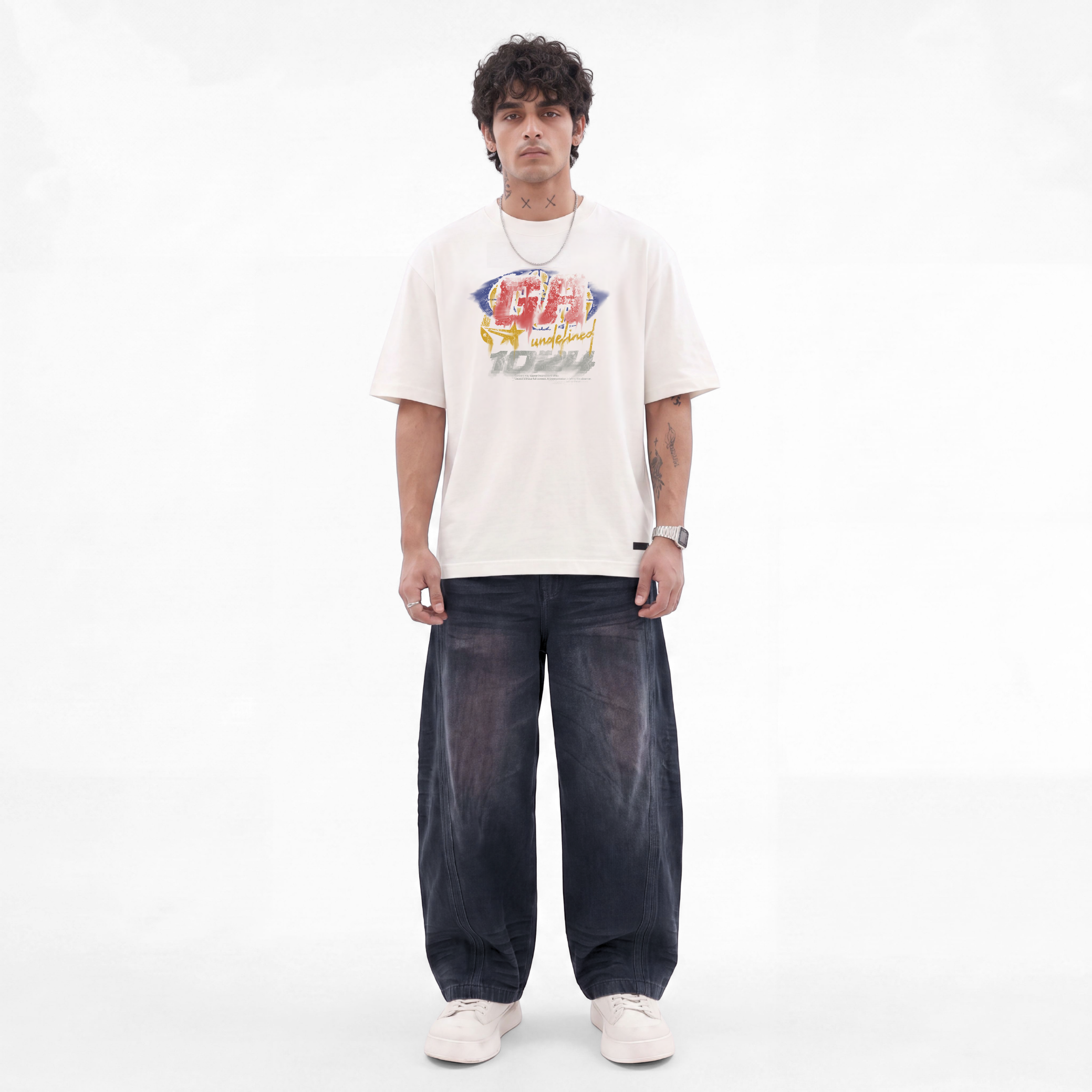 UNDEFINED WHITE T-SHIRT