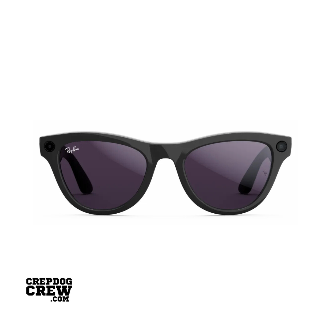 Ray-Ban Meta Skyler Shiny Black ( Clear/Amethyst )