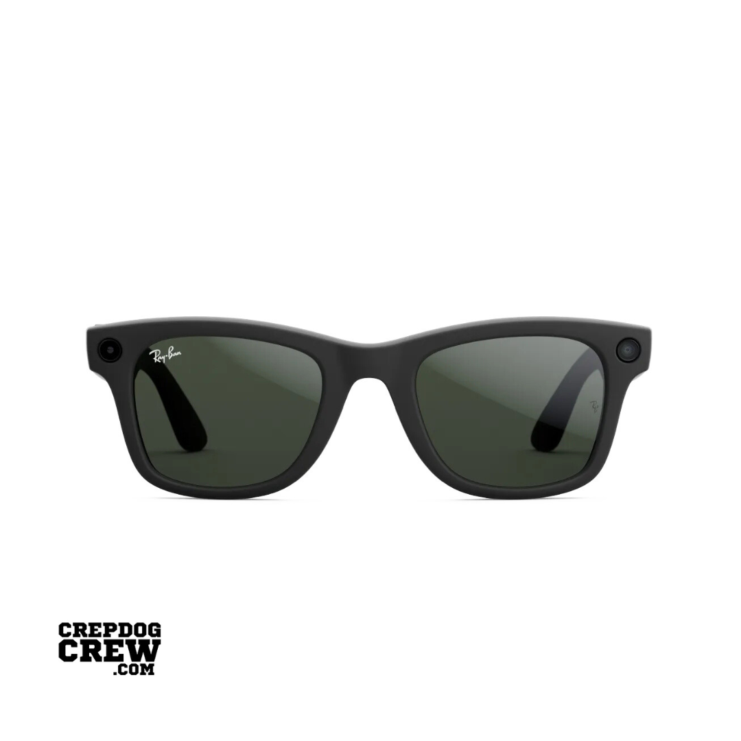 Ray-Ban Meta Wayfarer Matte Black ( Graphite Green )