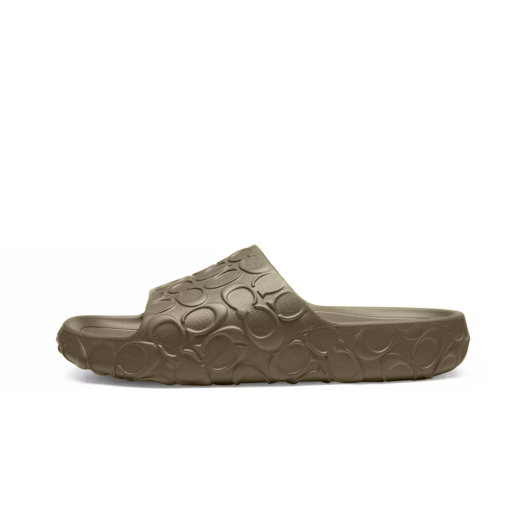 COACH Bay Slide Army Green