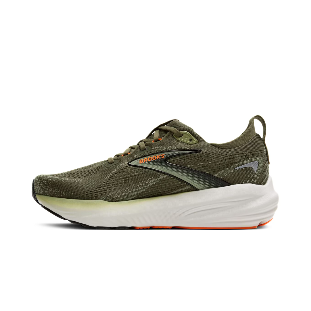 Brooks Glycerin 22 Dusty Olive Tea Orange