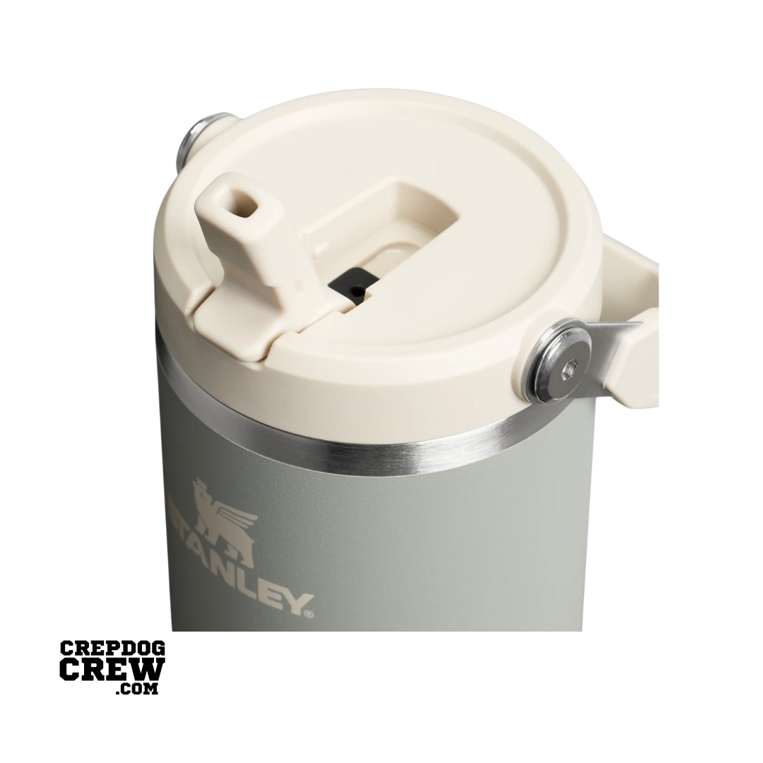 STANLEY Tumbler Mug IceFlow Flip Straw Sage Grey 30 Oz