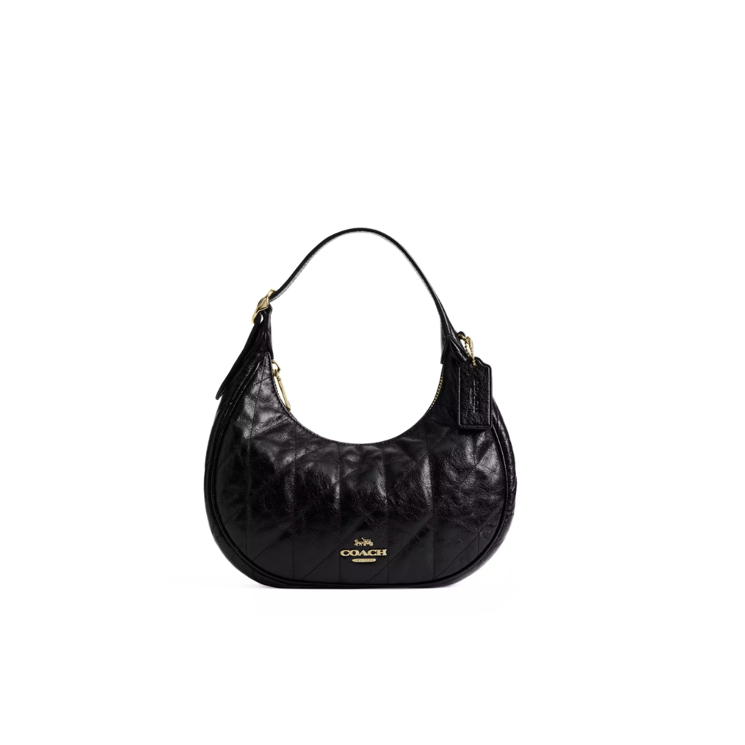 #color_crinkle leather Gold Black