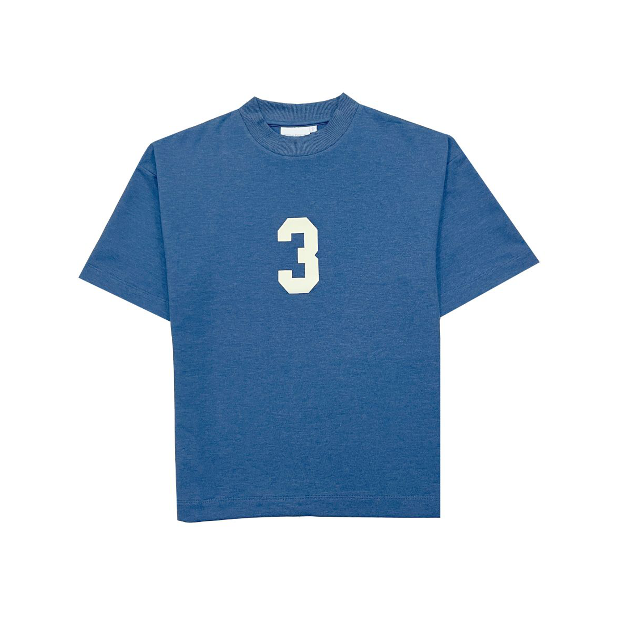 3 T-shirt in Blue Melange [Unisex]