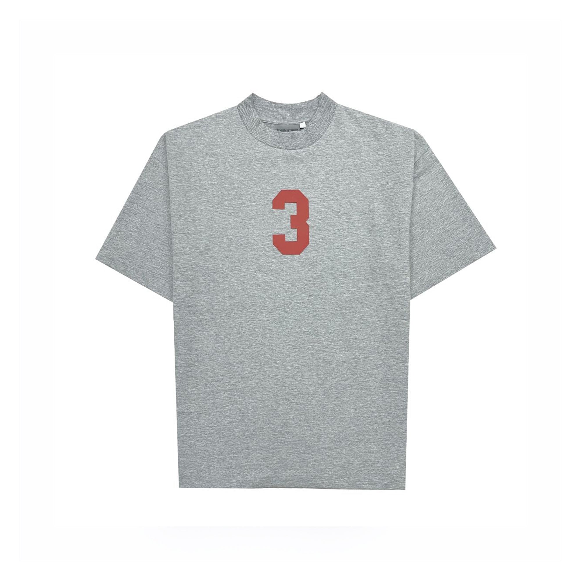 3 T-shirt in Grey [Unisex]