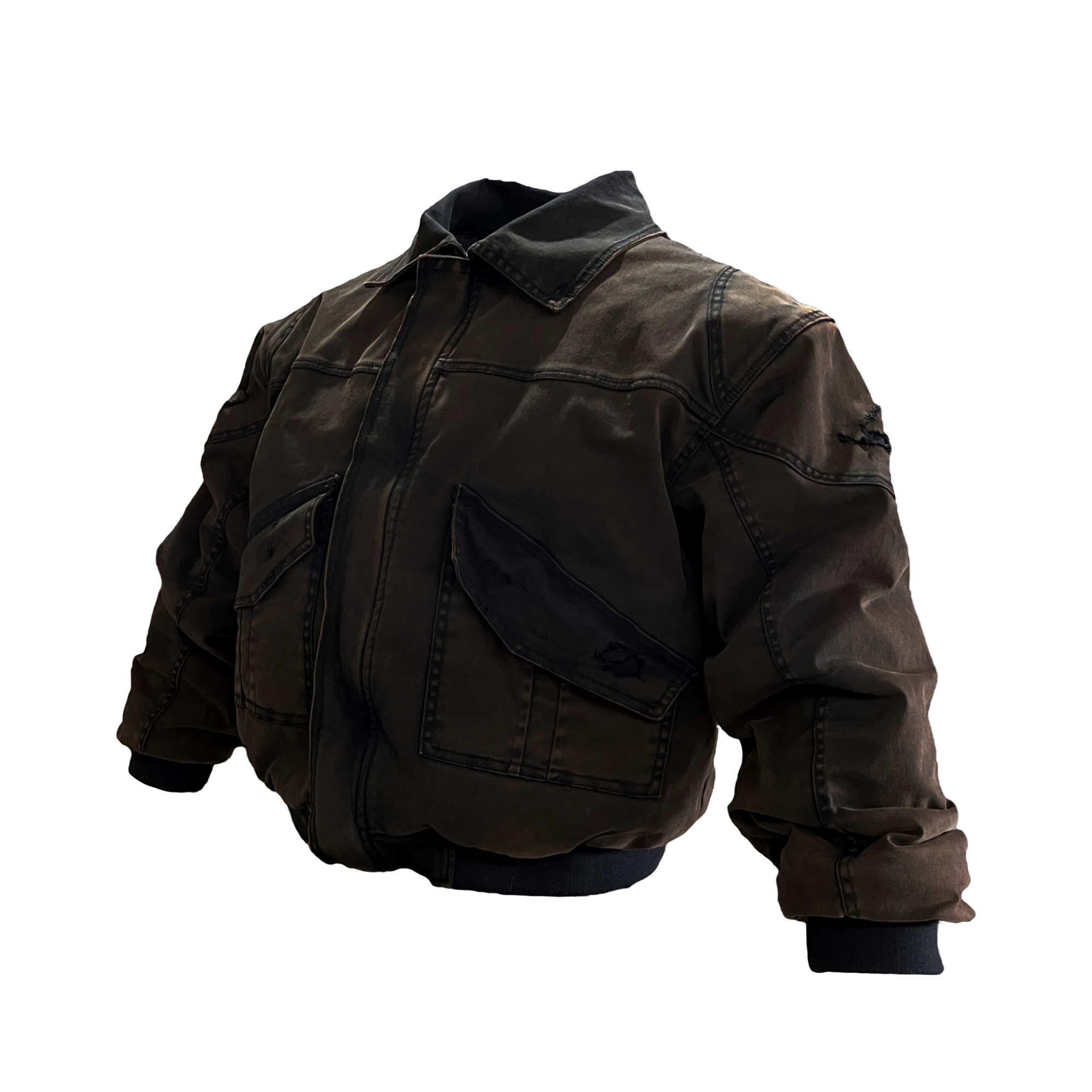 Faded Flight Bomber Jacket