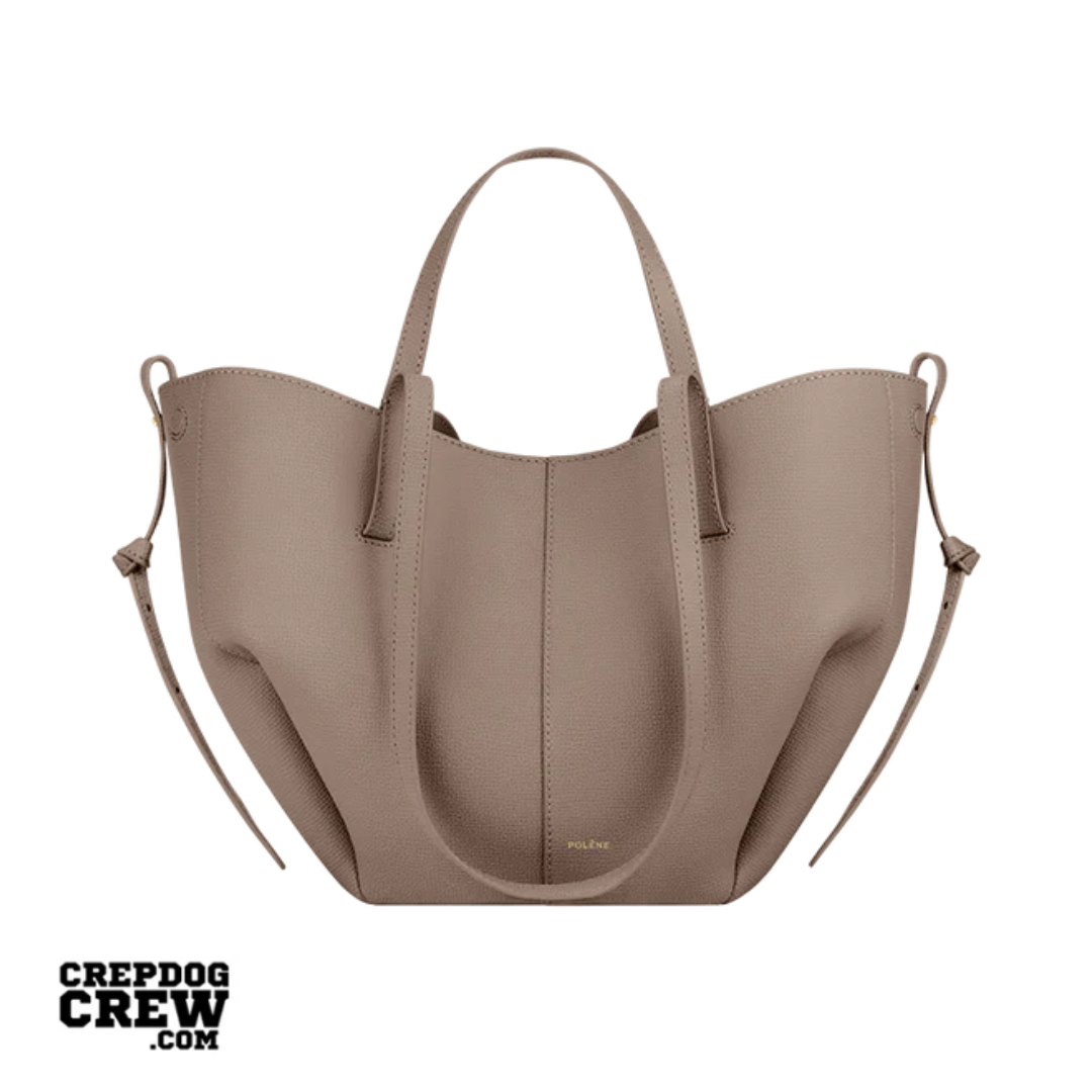 polene Cyme Mini Edition Textured Taupe