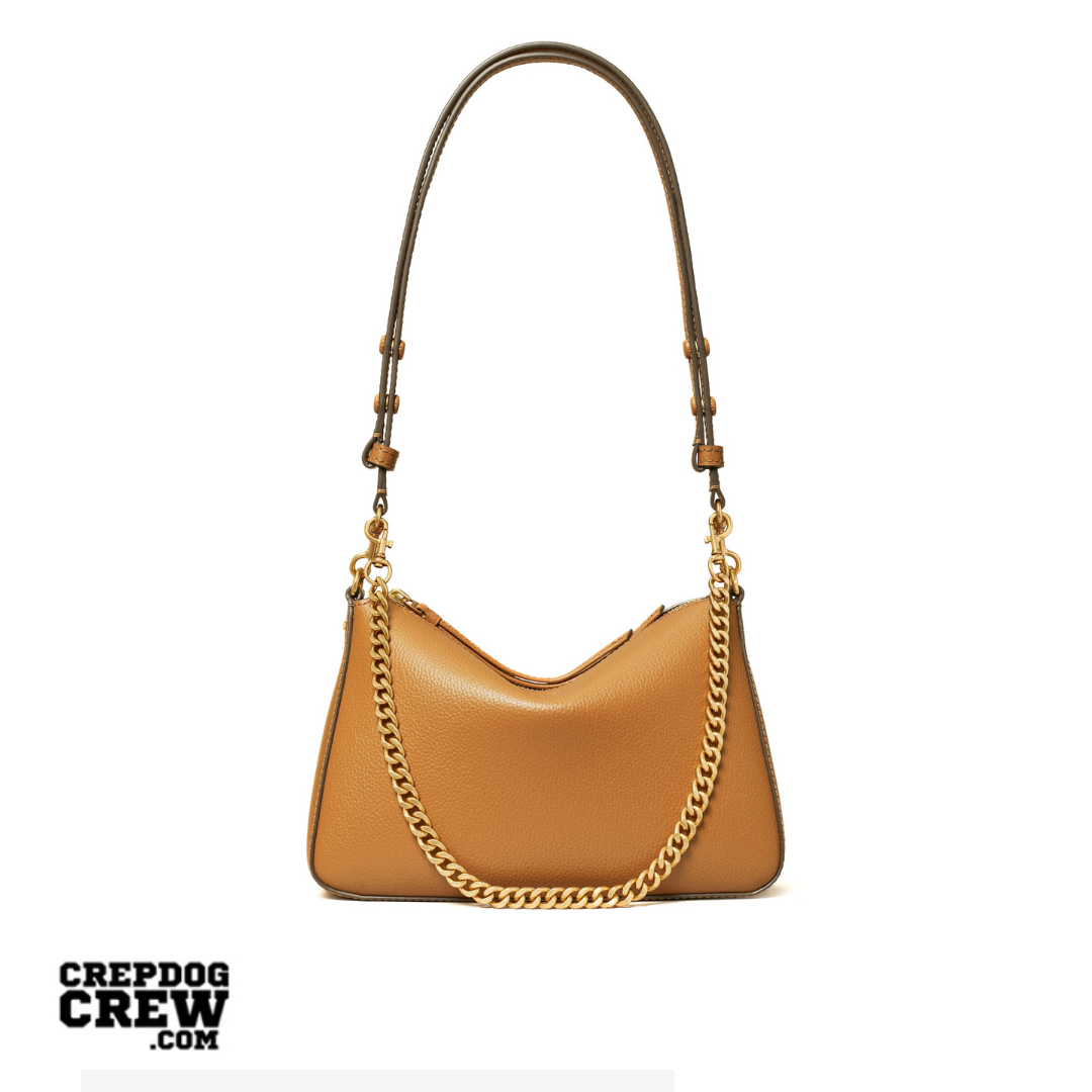 TORY BURCH SMALL PERRY SHOULDER BAG autumn brown