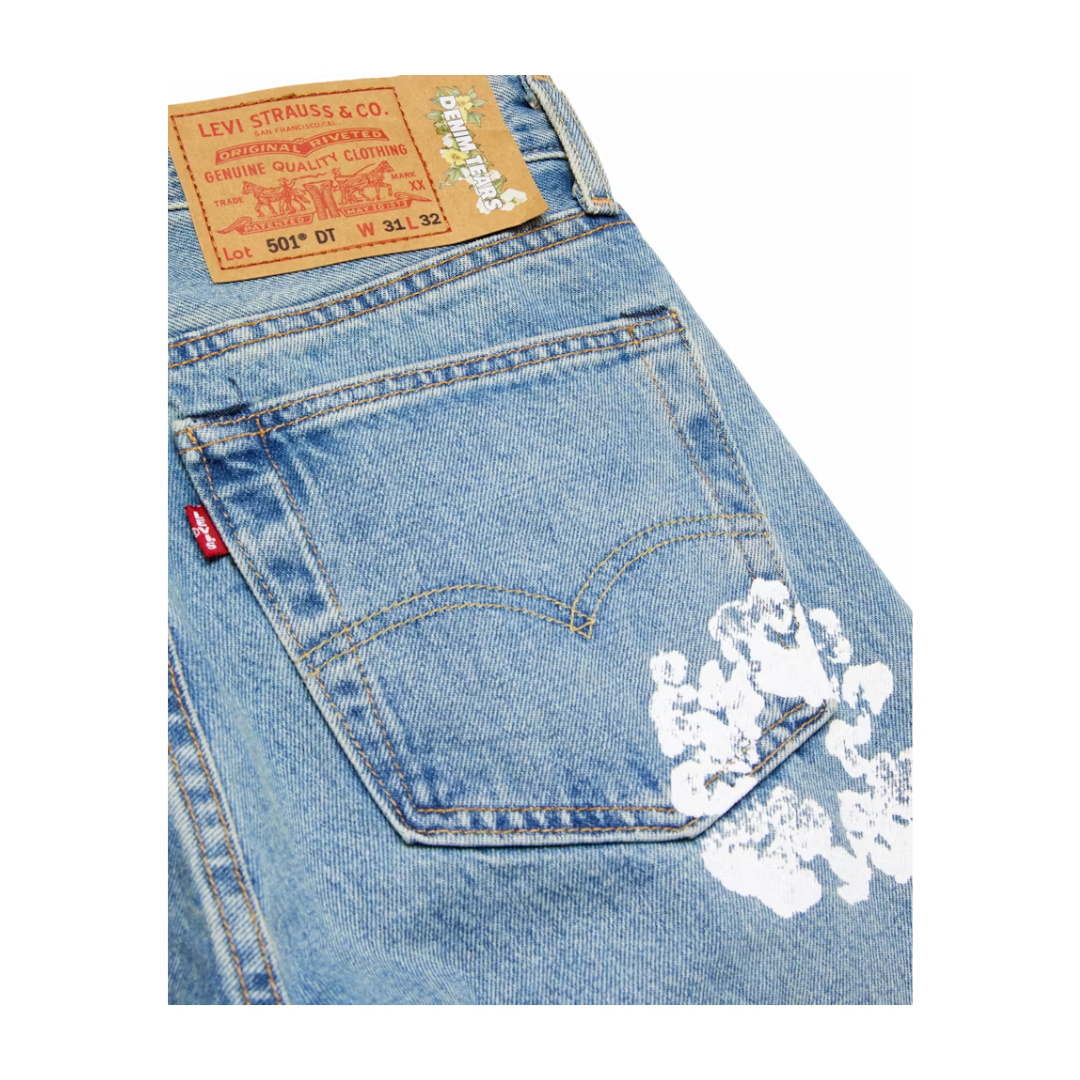 Denim Tears x Levi's Cotton Wreath Jean Light Wash