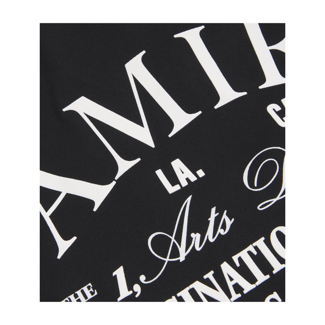 AMIRI ARTS DISTRICT TEE BLACK