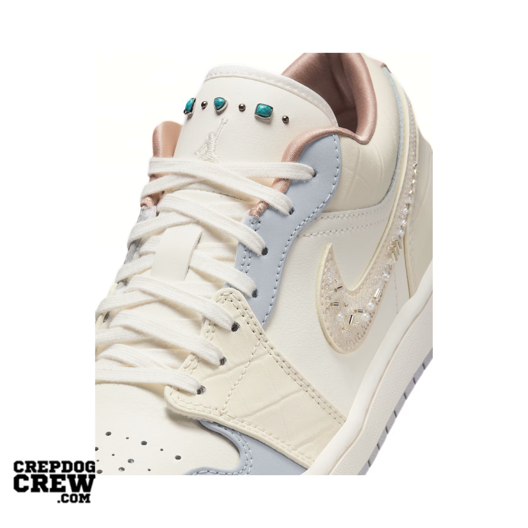 Jordan 1 Low Sail Soft Pearl (W)