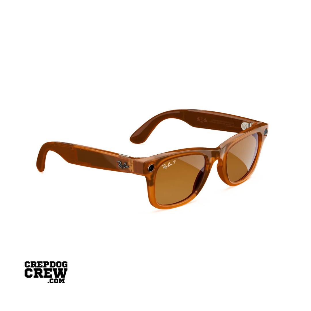 Ray-Ban Meta Wayfarer Shiny Caramel ( Brown )