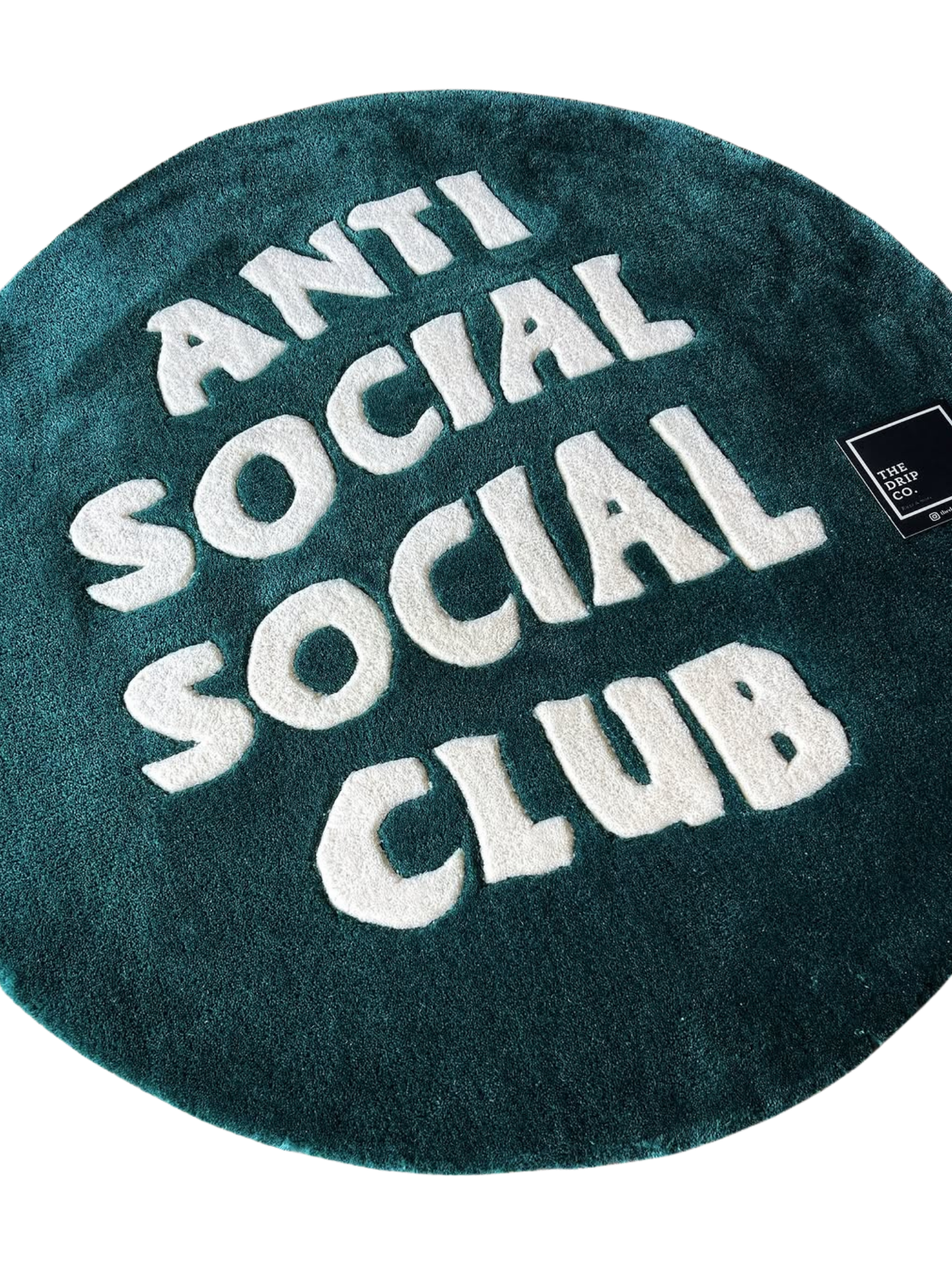 Anti-Social Social Club Hand Tufted Rug by The Drip Co.