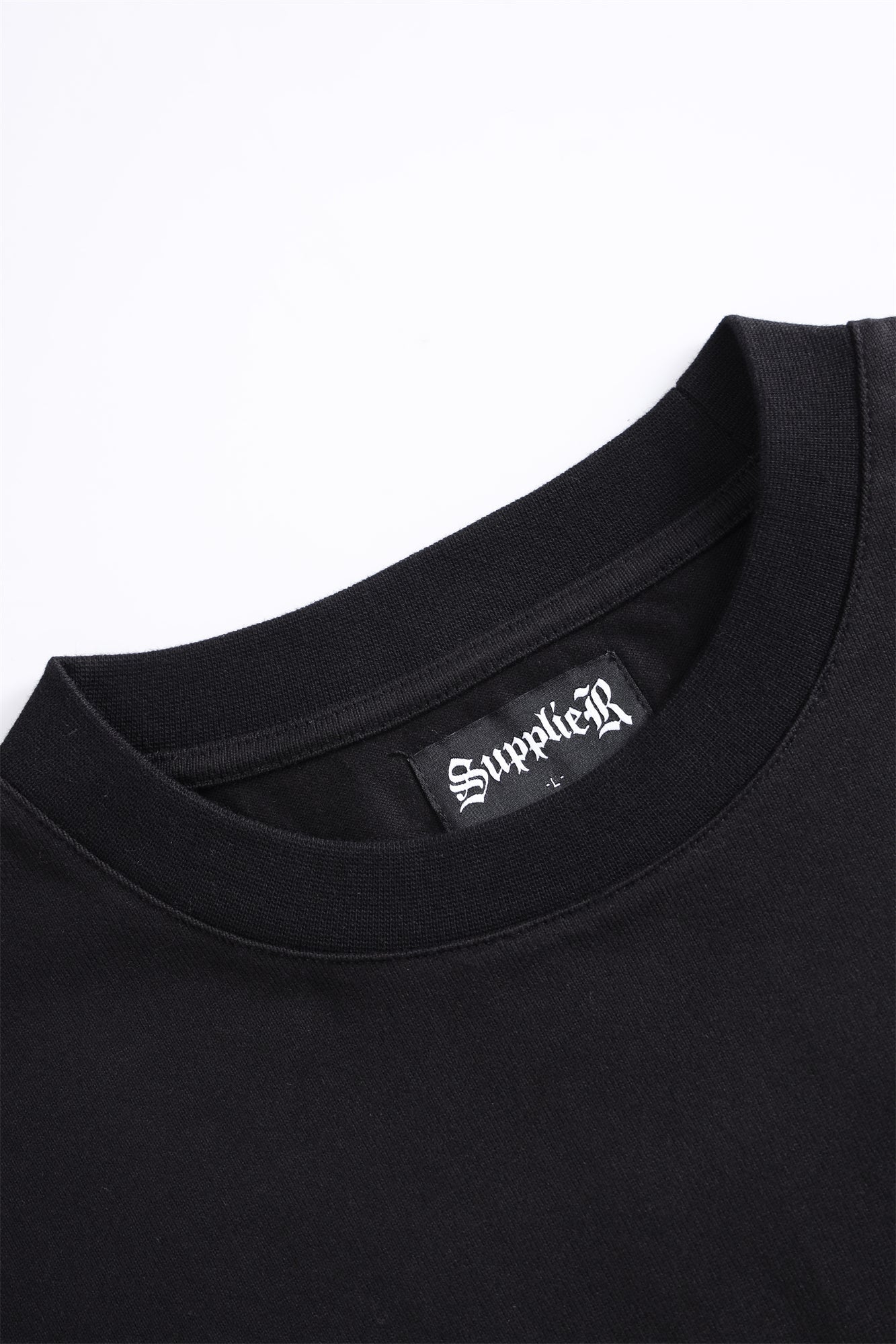 BASQUIAT KING SIZE SOFT PACK LONG SLEEV TEE-Black