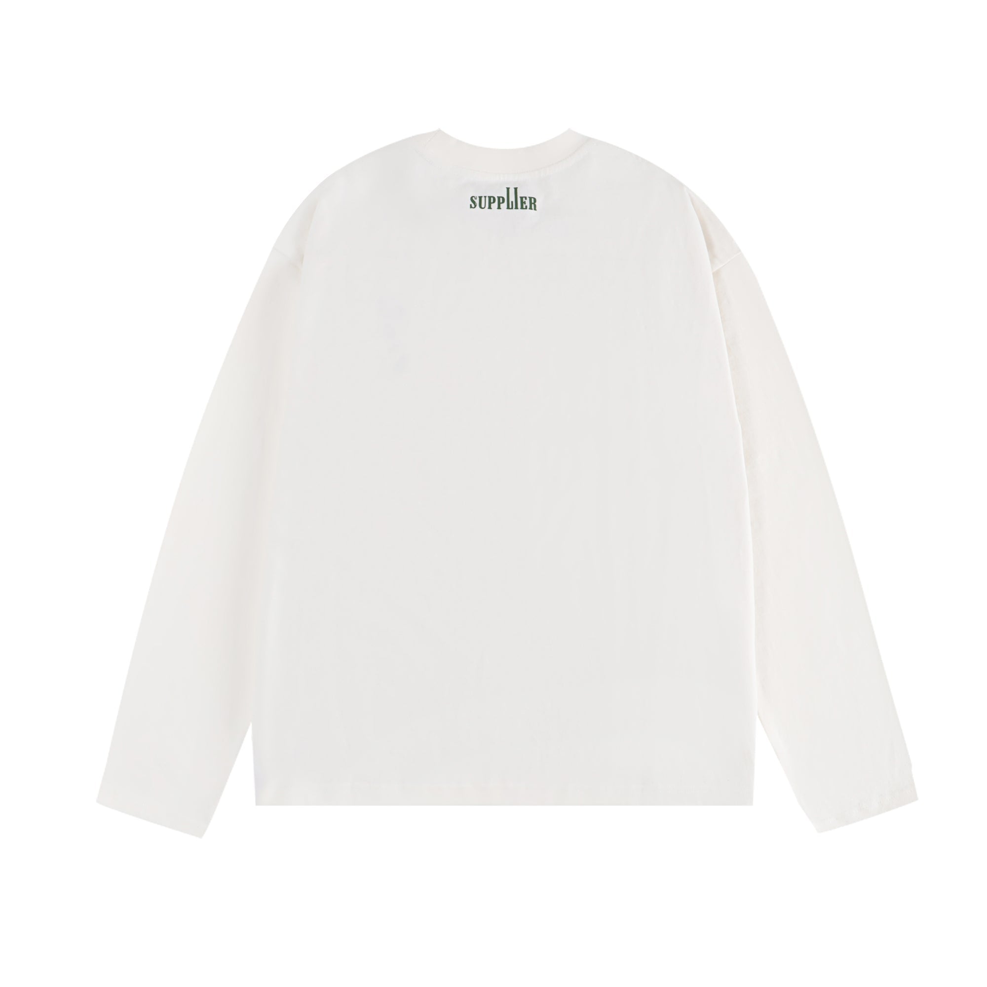 Basquiat King Size Soft Pack Long Sleeve Tee - White