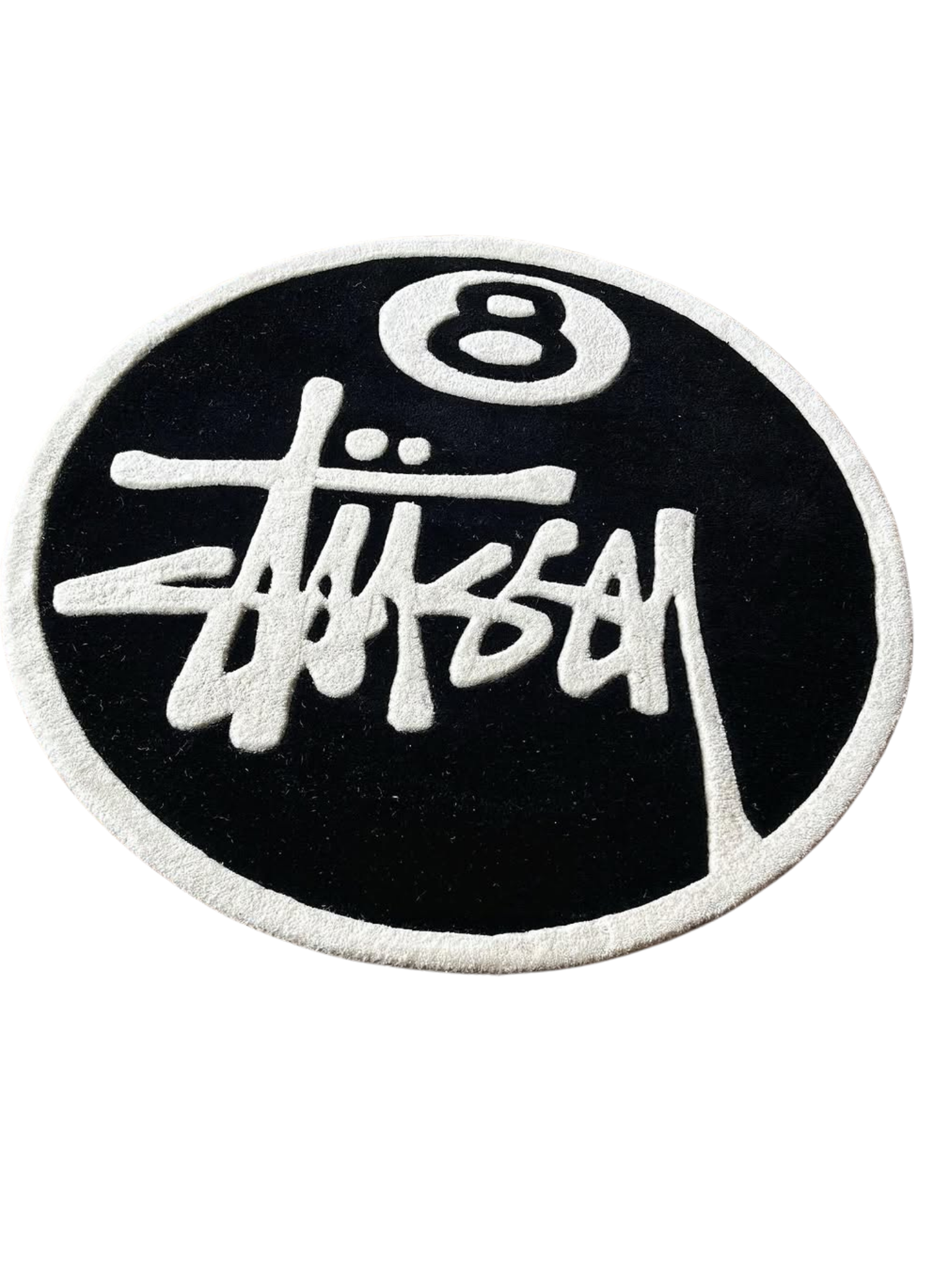 8 Ball Stussy Hand Tufted Rug by The Drip Co.