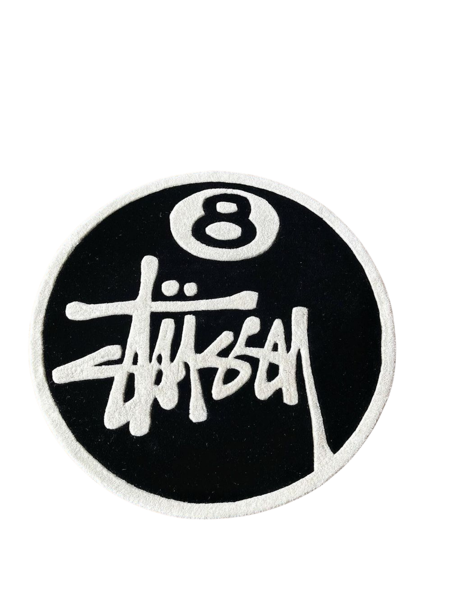 8 Ball Stussy Hand Tufted Rug by The Drip Co.