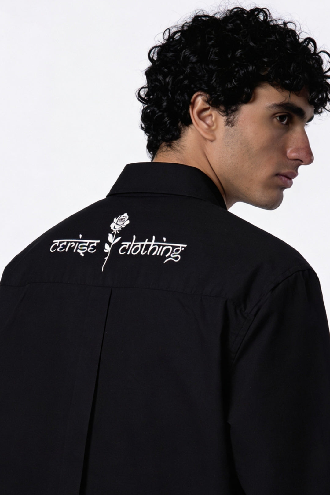 CERISE SIGNATURE SHIRT - BLACK