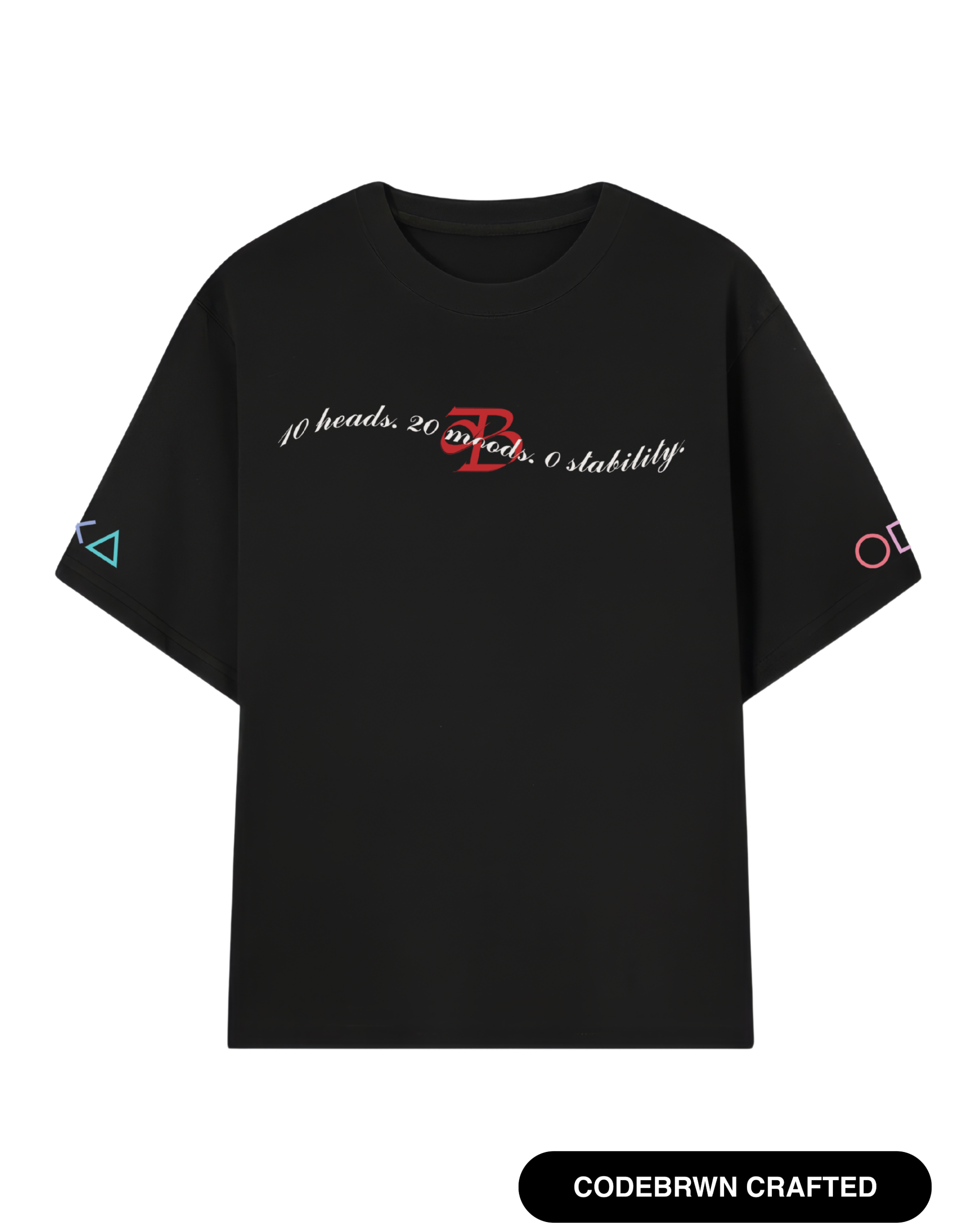 10 HEADS/ 20 MOODS (T-SHIRT)