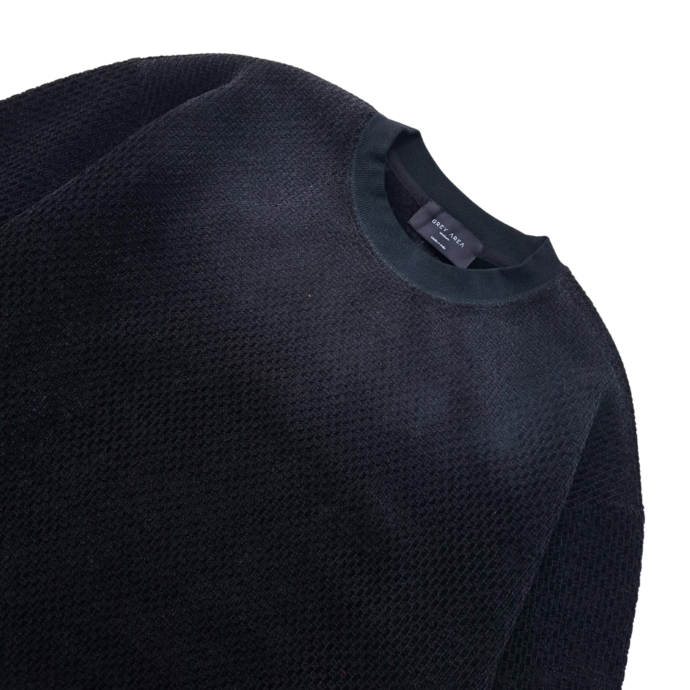 WASHED VELOUR SWEATSHIRT