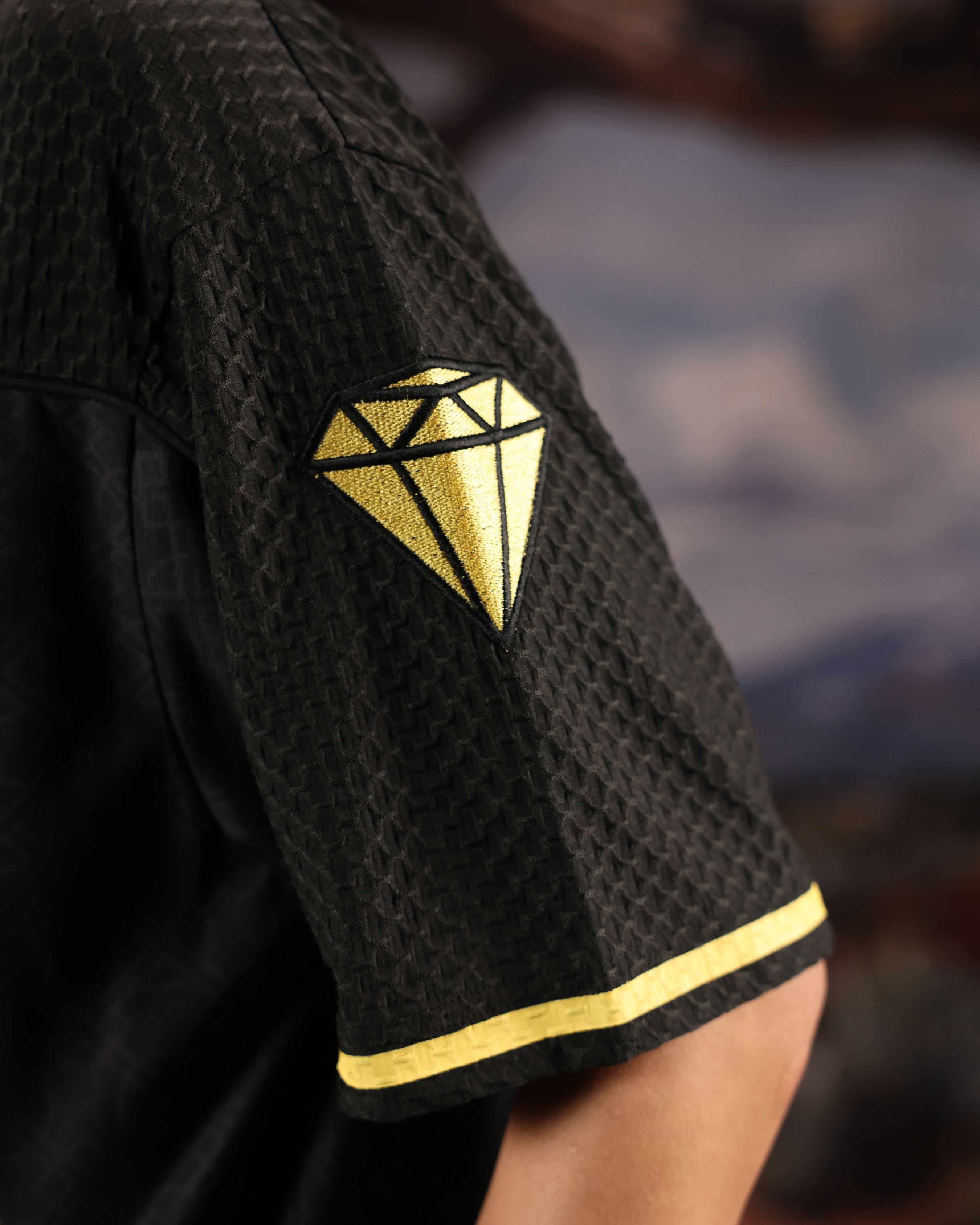 CHAKRA AND CHANCE - OVERSIZED FIT EMBROIDERED JERSEY
