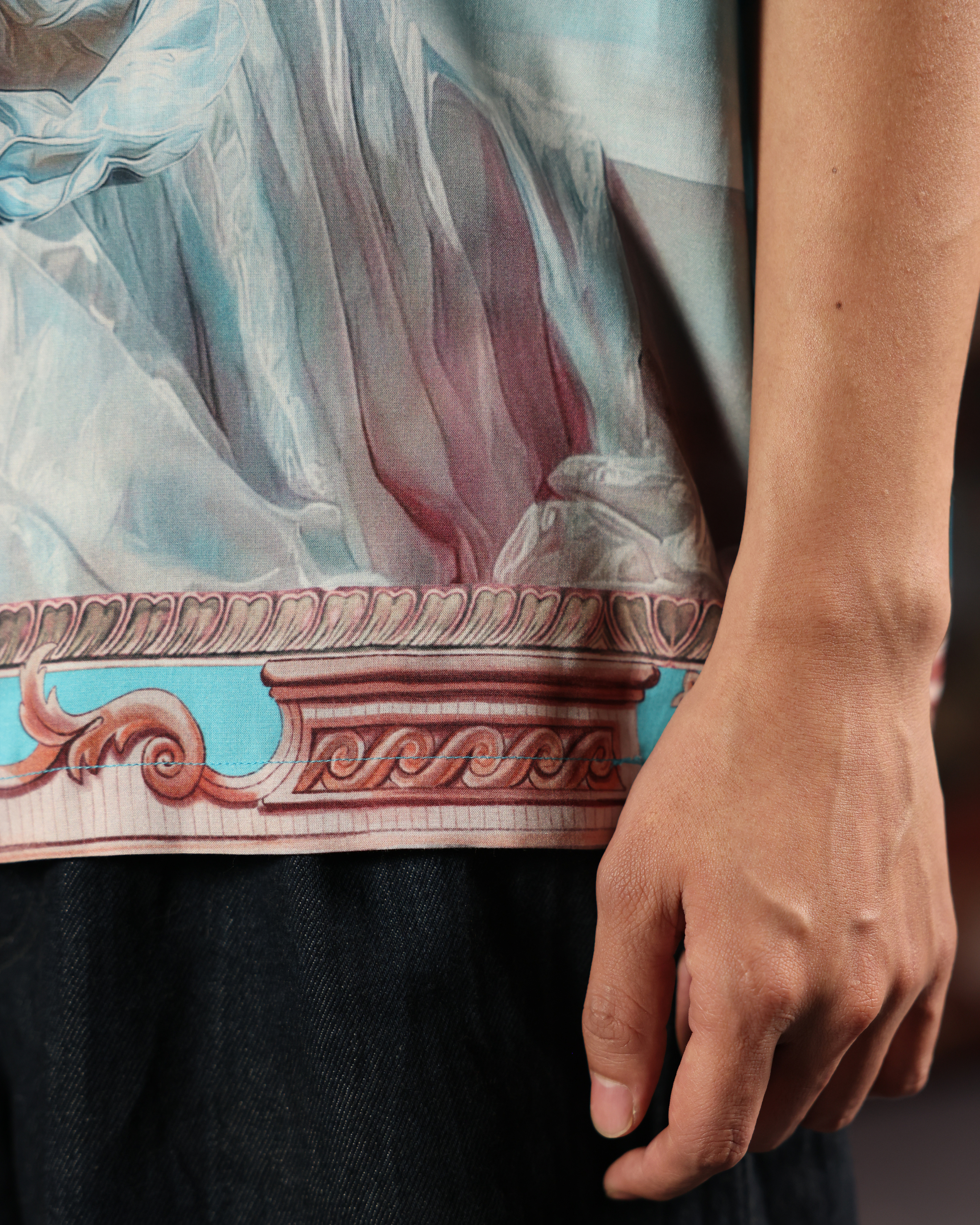 THE SILENT SULTANATE- RELAXED FIT PRINTED SHIRT