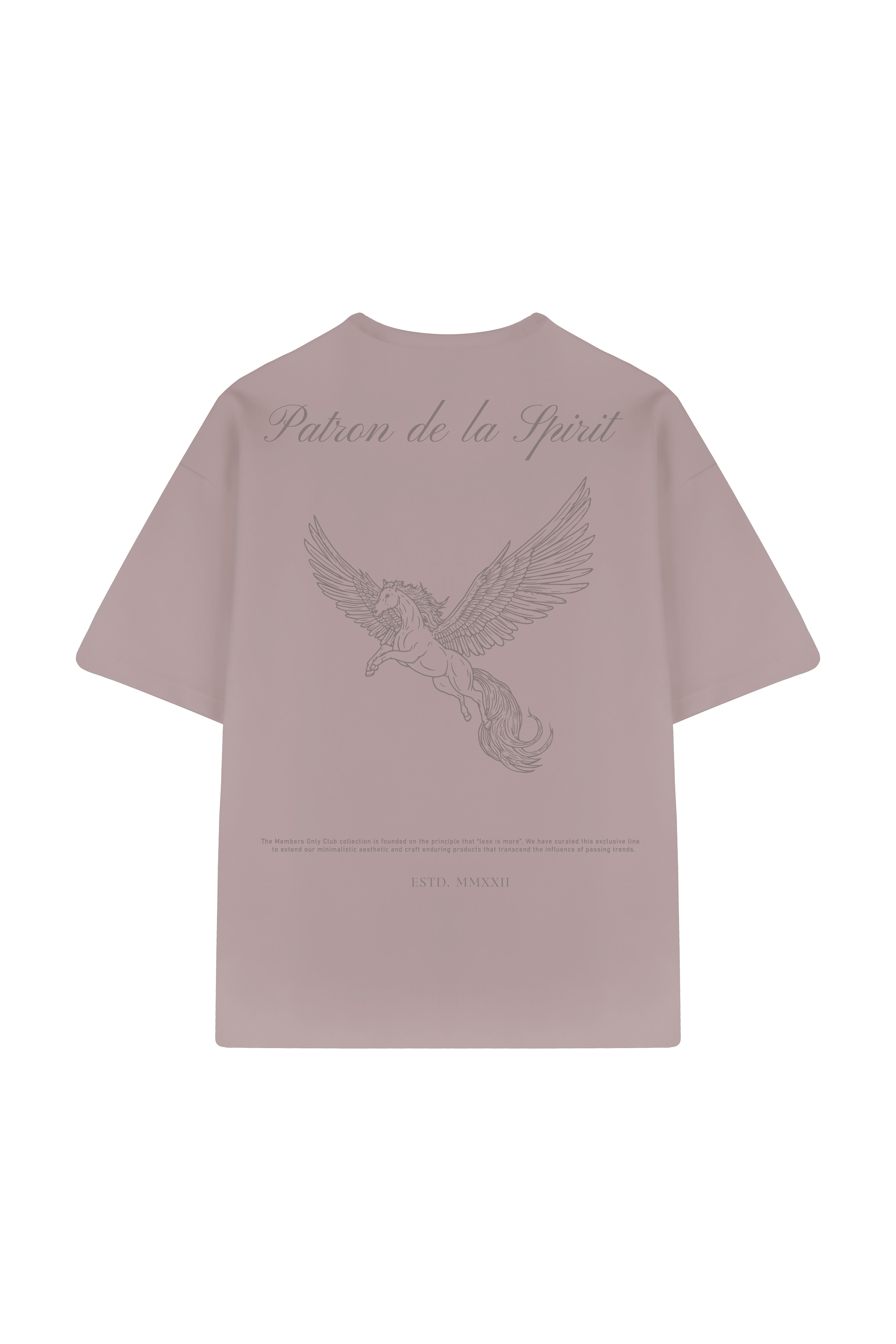 MEMBERS ONLY CLUB - TONAL PALE MAUVE