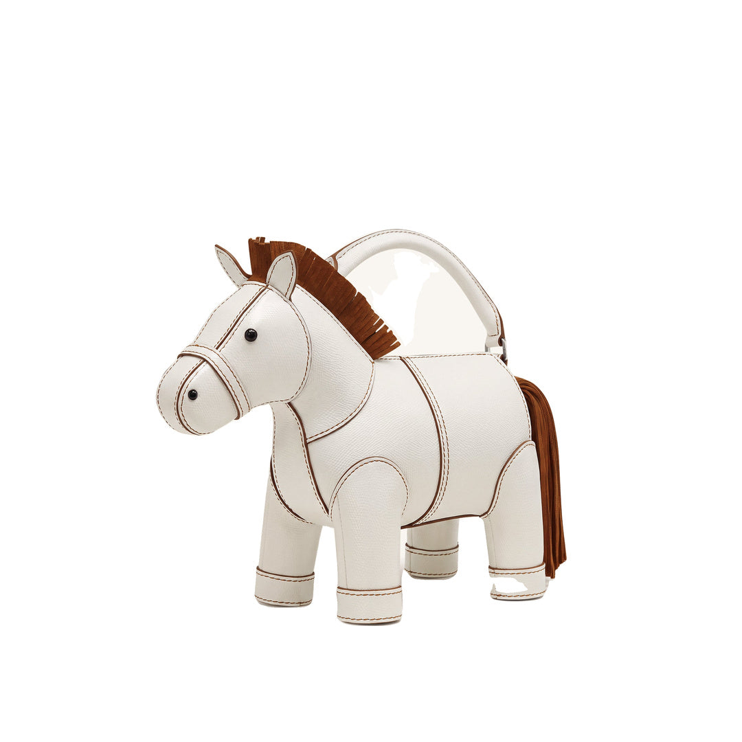 JW PEI Harper Horse Top Handle Bag - White