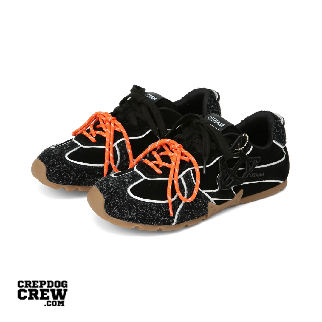 NAKED WOLFE Ace Black Suede